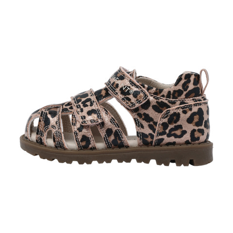 En Fant Sandal Velcro Sepia Rose - Billede 2