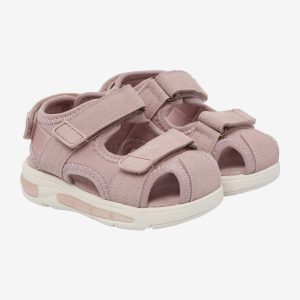 En Fant Sandal Velcro Light m. LED lys Sepia Rose