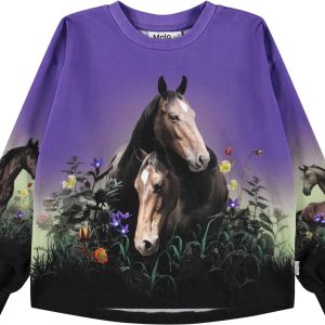Molo Sweatshirt LS Kids Reniza Mystic Horses