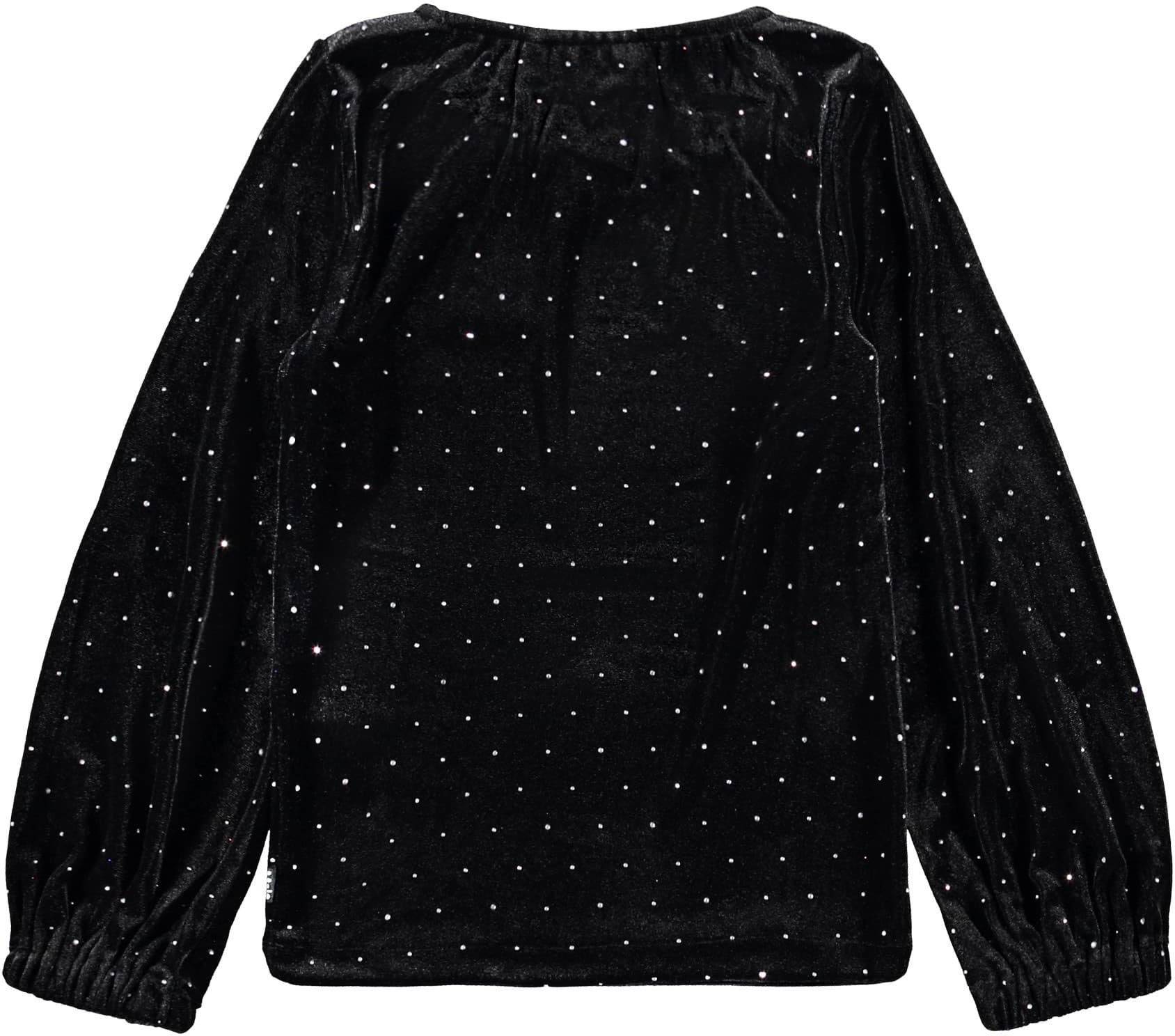 Molo Sweatshirt LS Kids Rikki Black Stones - Billede 2