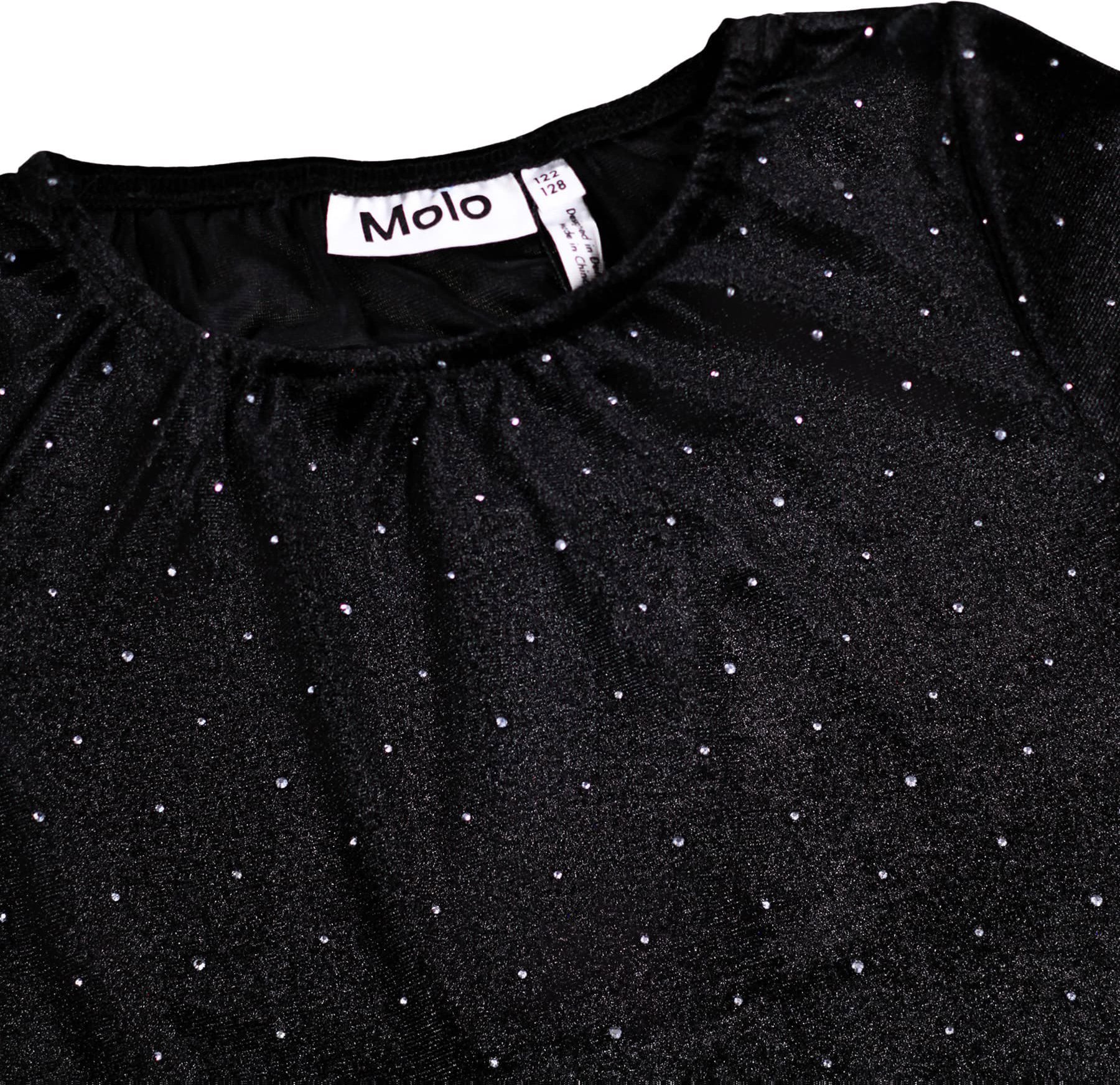 Molo Sweatshirt LS Kids Rikki Black Stones - Billede 3