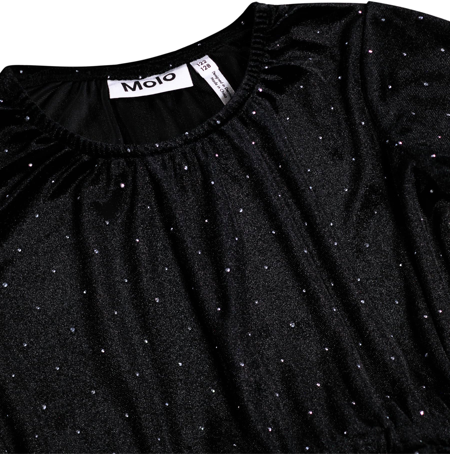 Molo Kjole LS Carolyn Black Stones - Billede 4