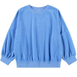 Molo Sweatshirt LS Kids Marika Blue Sky Stones