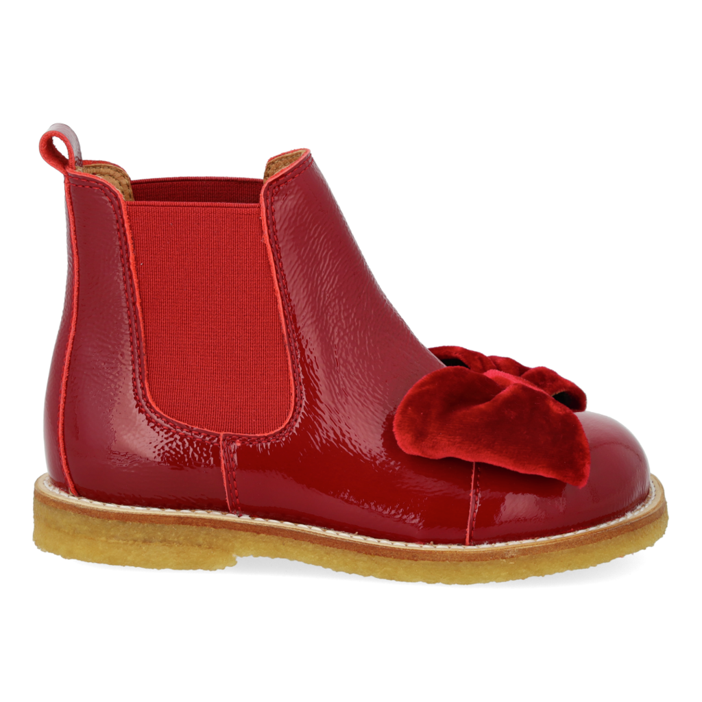 Angulus Chelsea Støvle m. sløjfe Cranberry - Billede 4