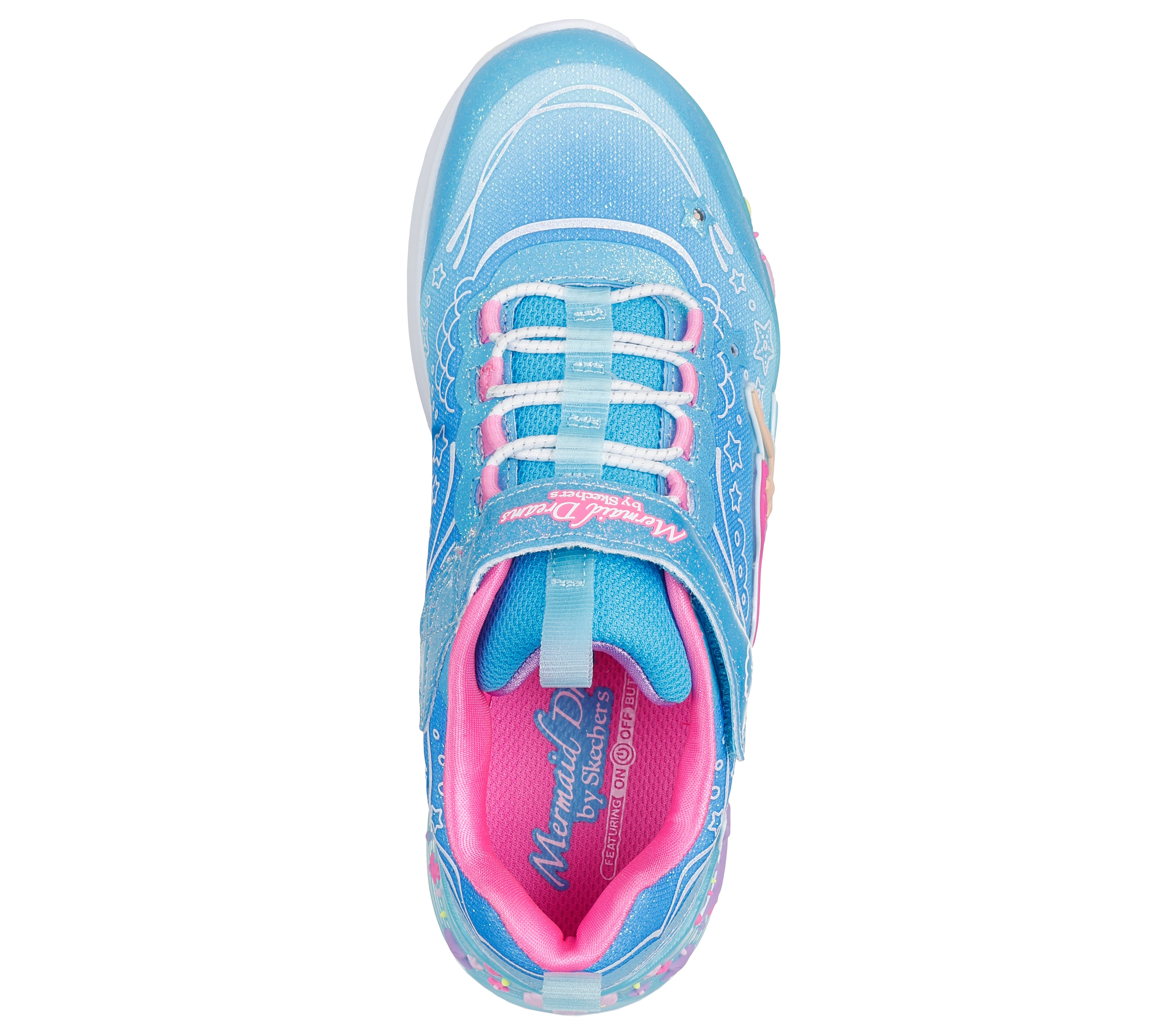 Skechers Sneakers L S-Lights Mermaid Dreams - Billede 3