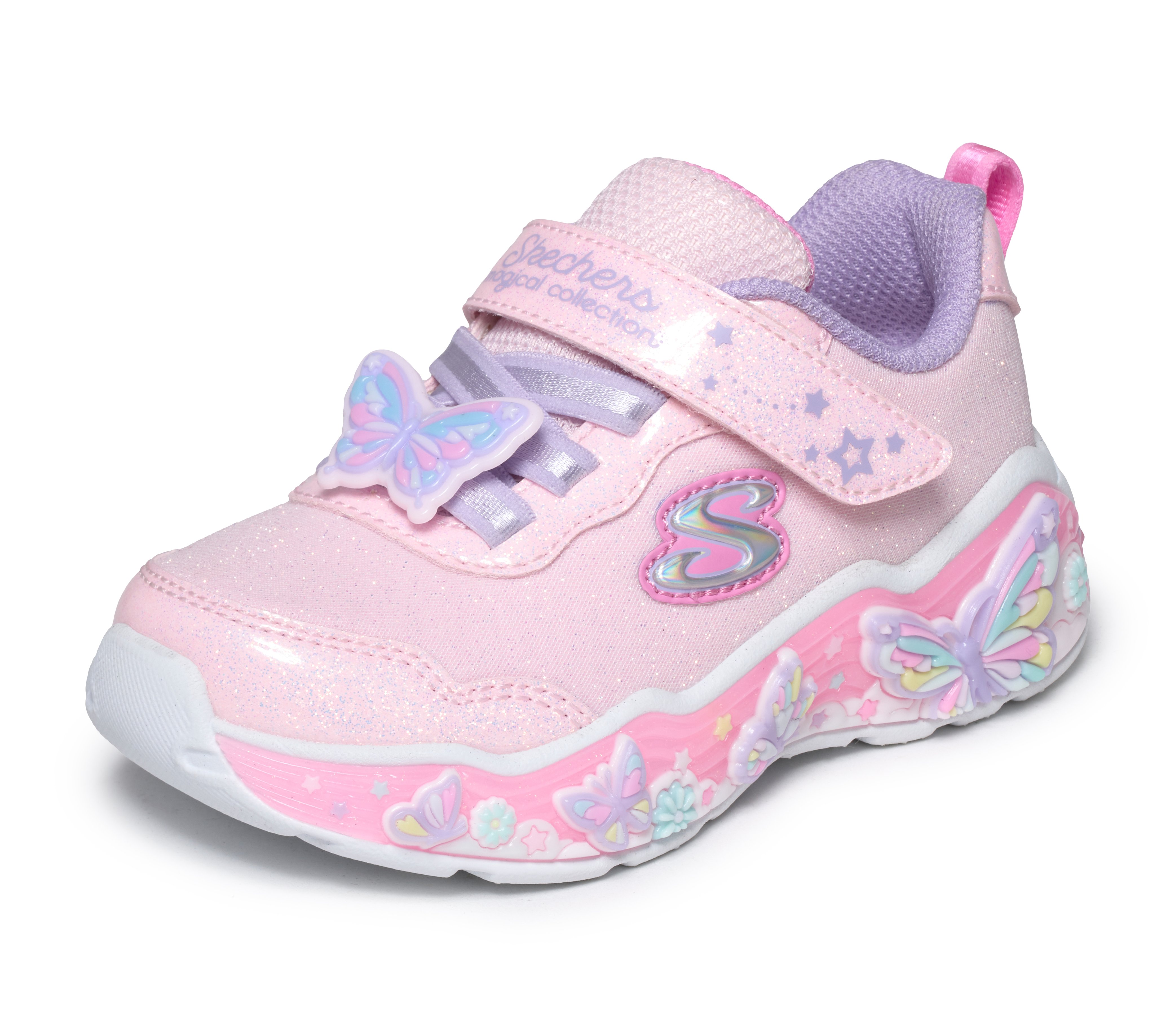 Skechers Sneakers N S-Lights Lil Butterfly Bliss - Billede 4