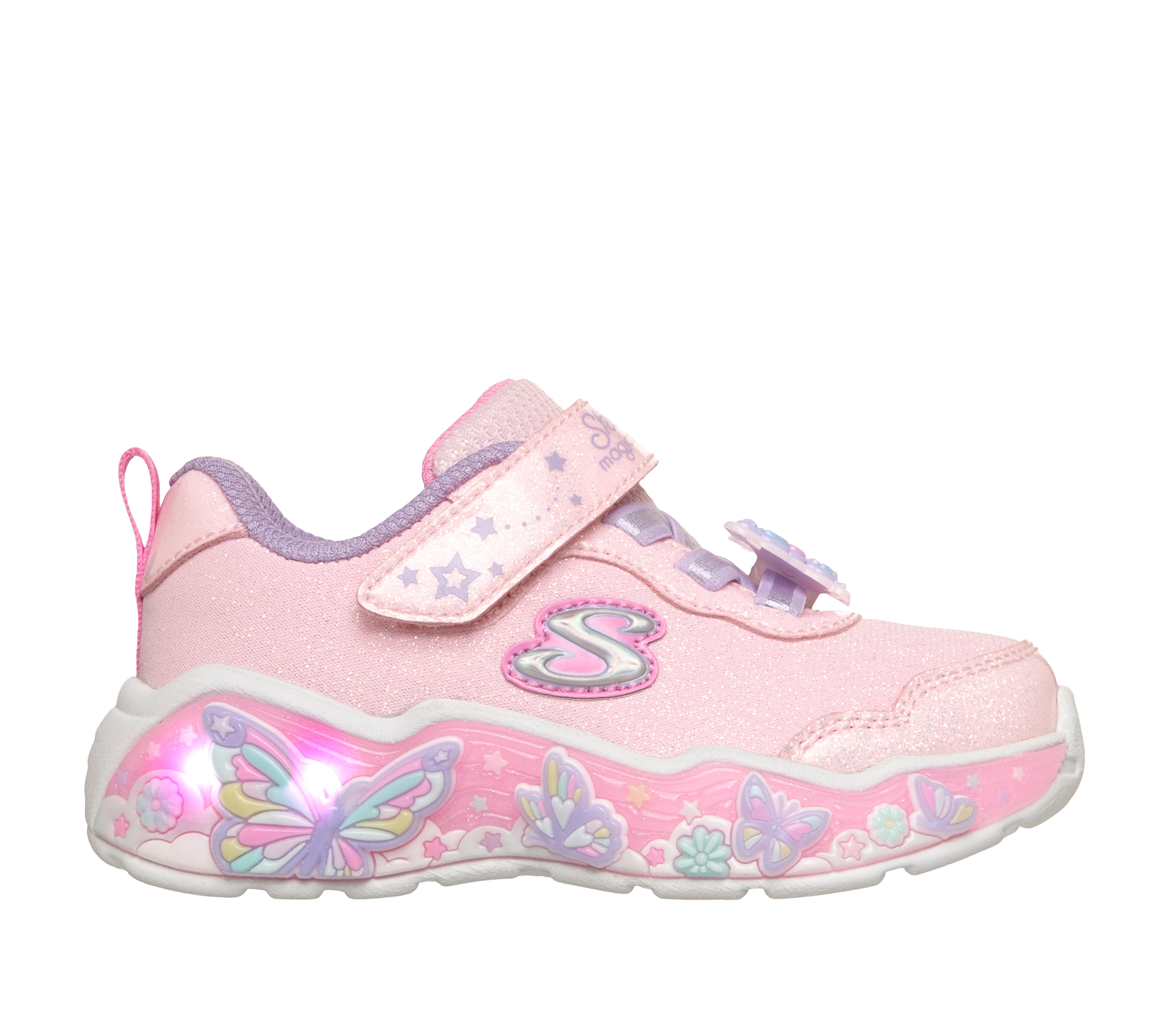 Skechers Sneakers N S-Lights Lil Butterfly Bliss - Billede 5