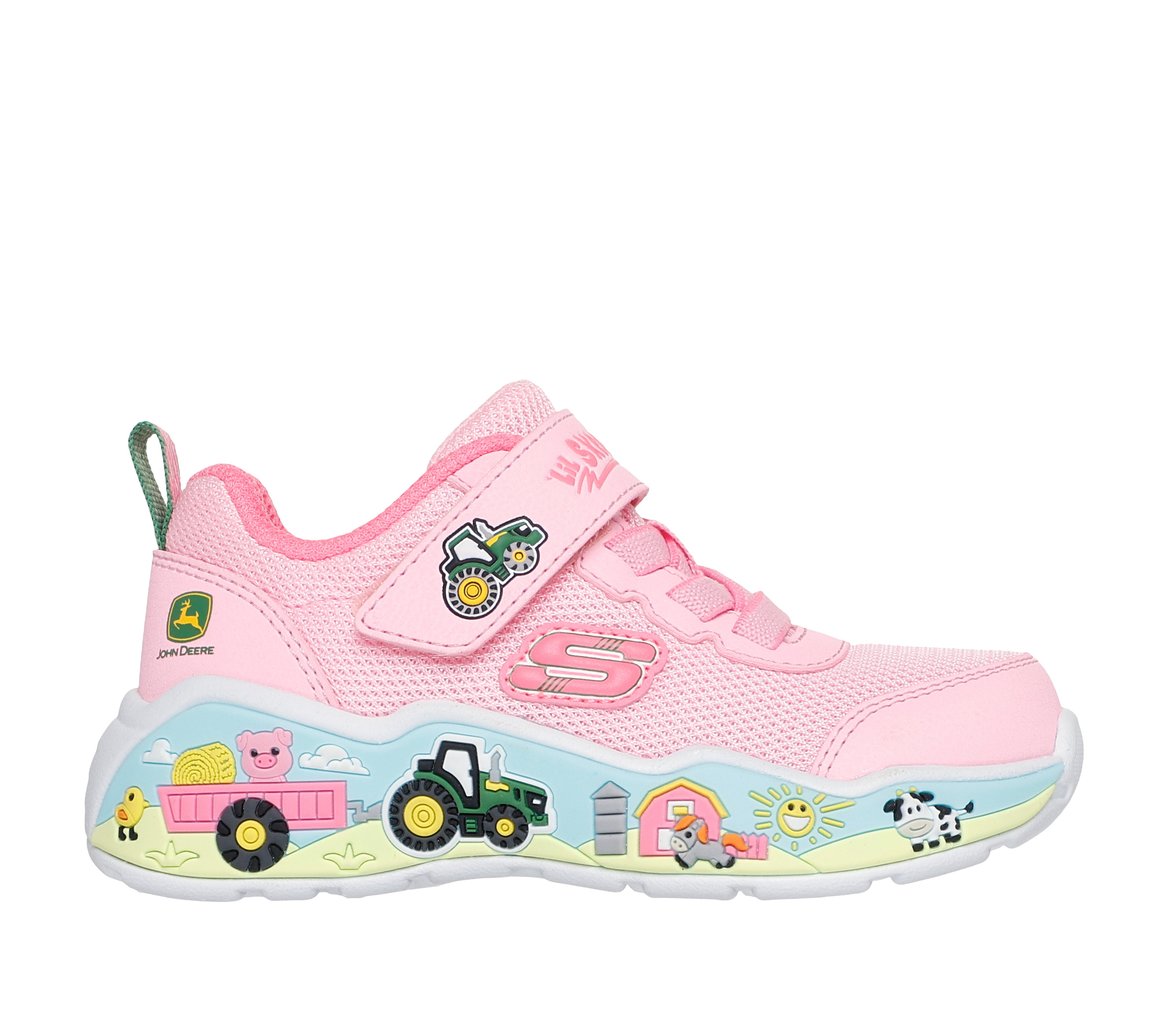 Skechers Sneakers N John Deere Play Scene Farm Girl - Billede 2