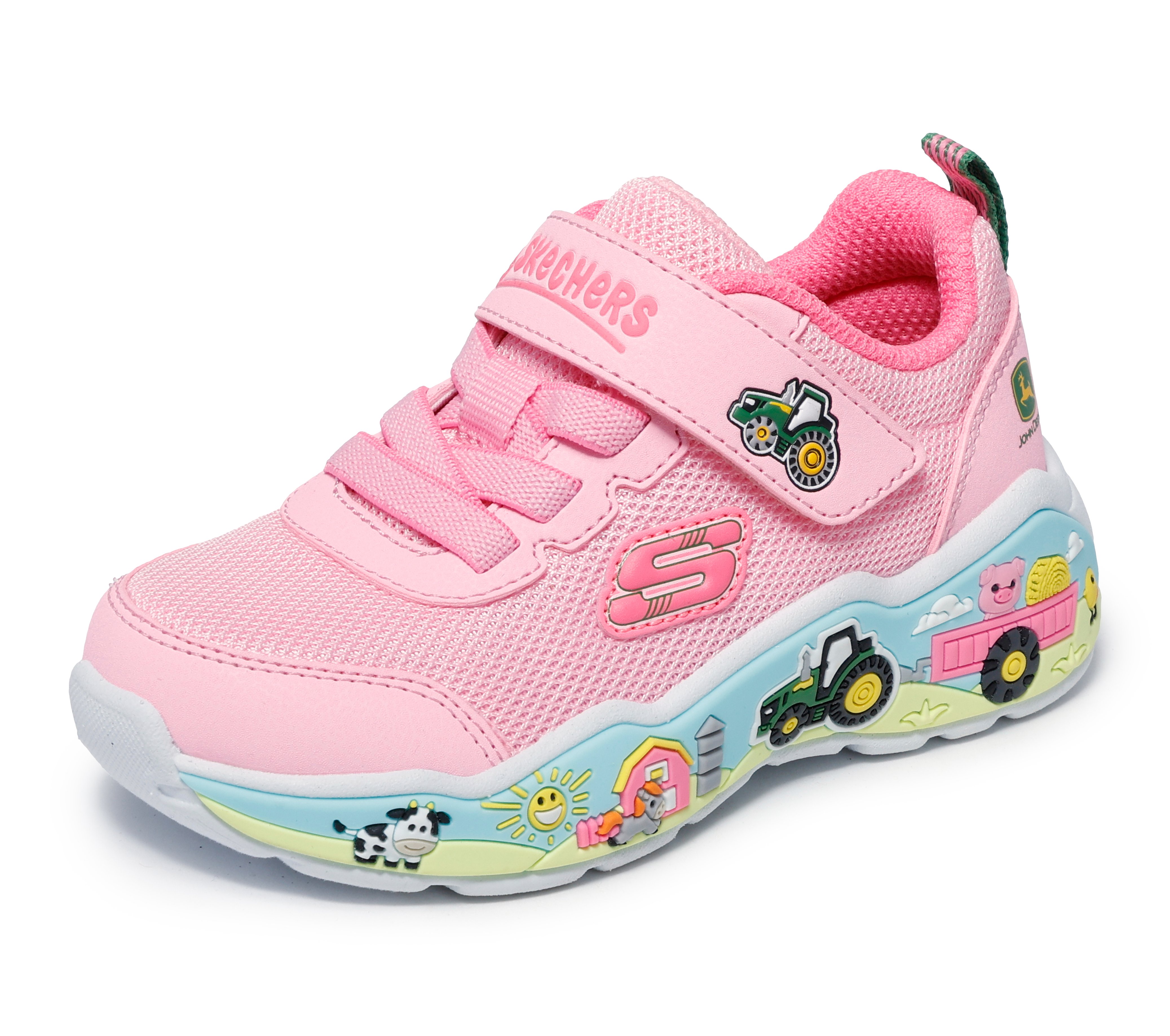Skechers Sneakers N John Deere Play Scene Farm Girl - Billede 3