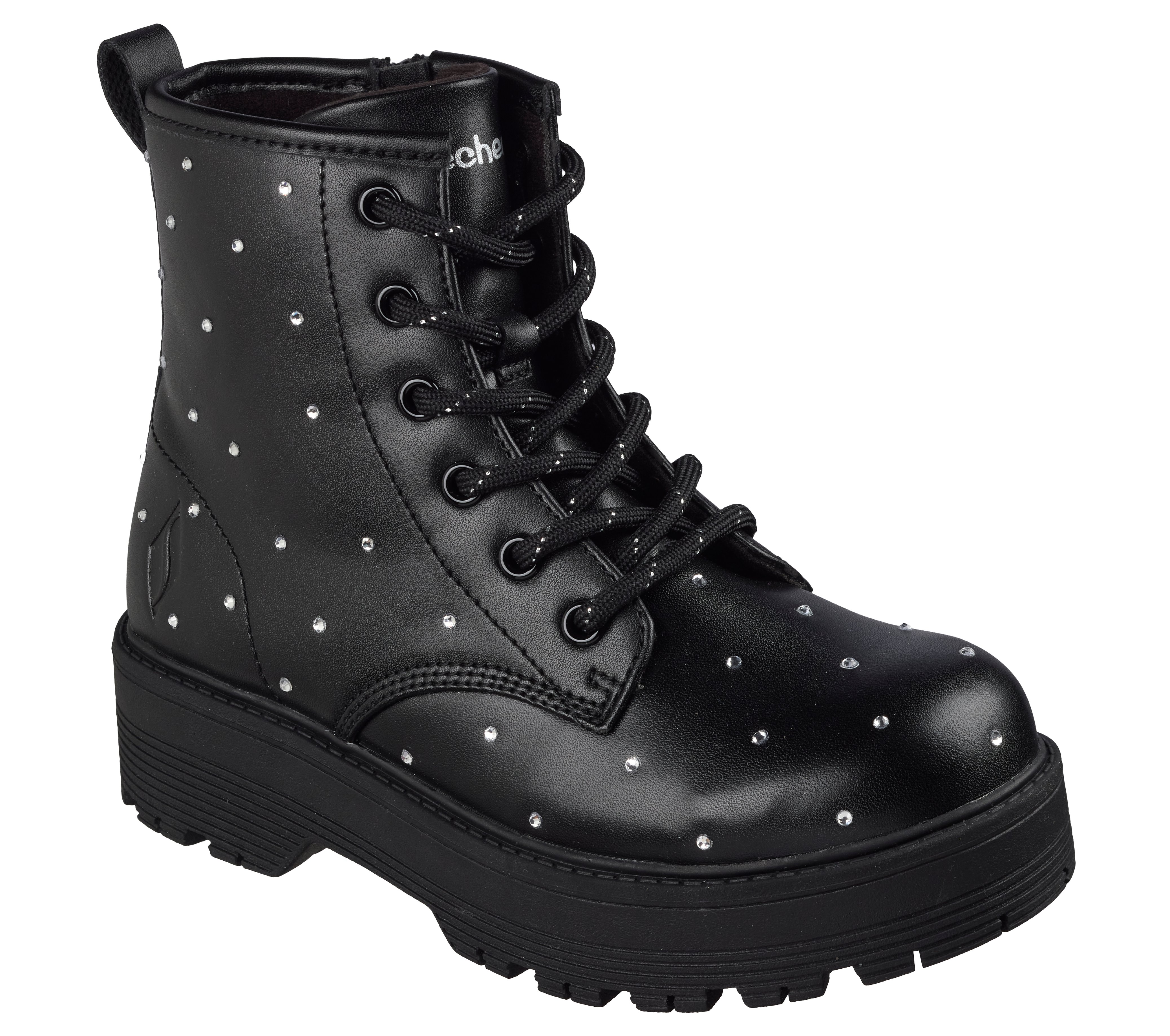 Skechers Støvler Gravlen HI Jewel Strut Black - Billede 5