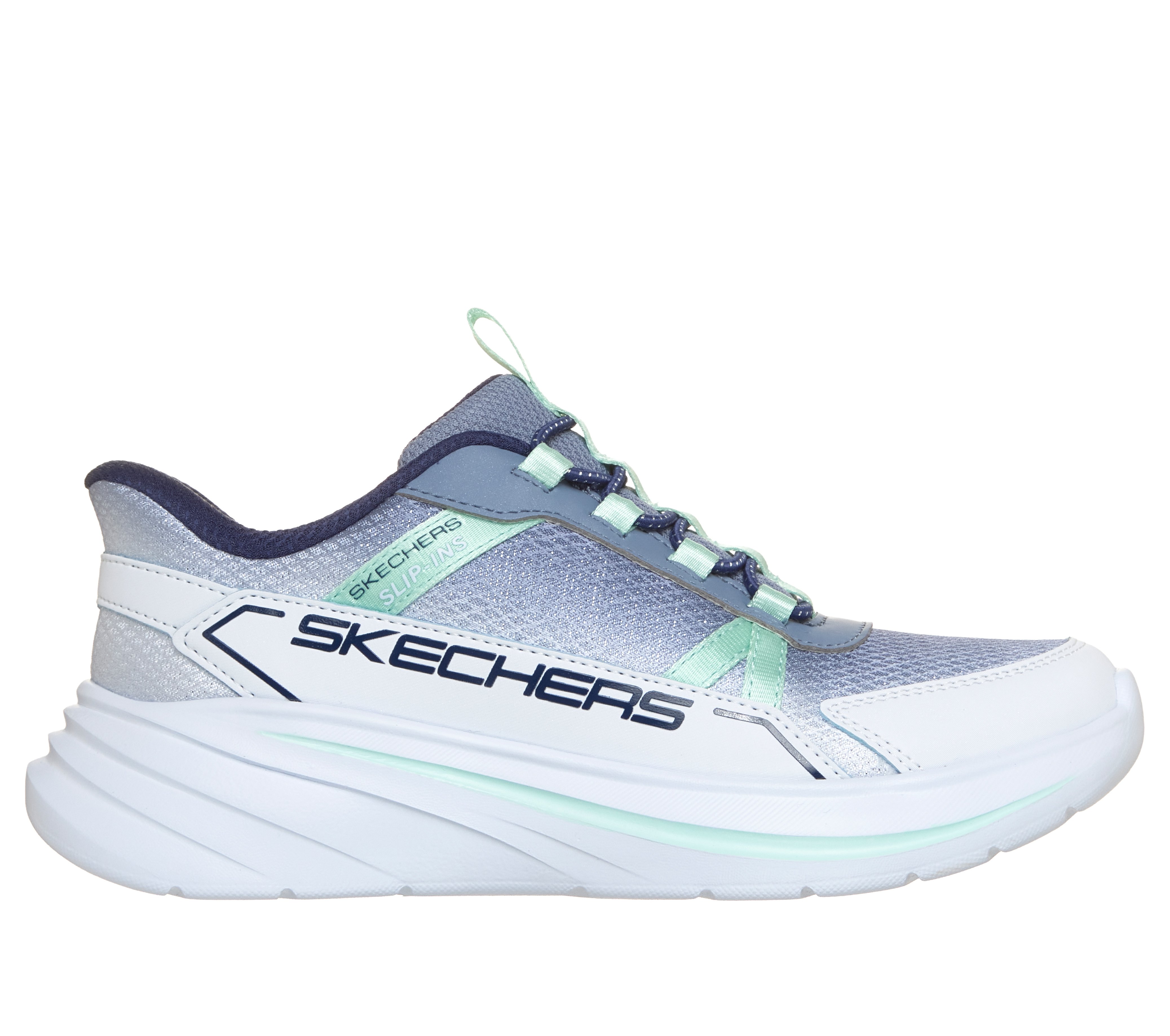 Skechers Slip-ins Wave 92 Sparkle Sprint Blue