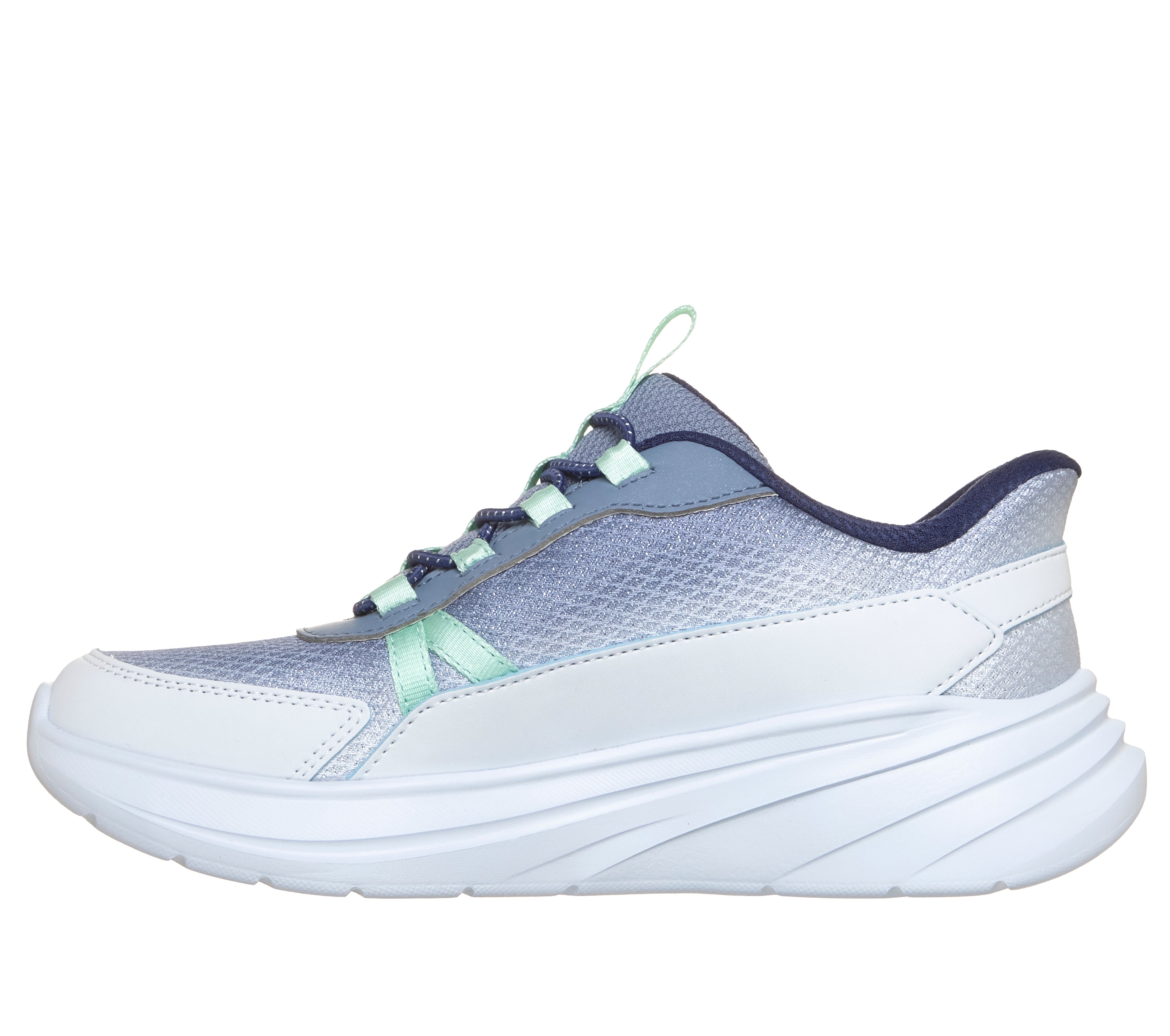 Skechers Slip-ins Wave 92 Sparkle Sprint Blue - Billede 6