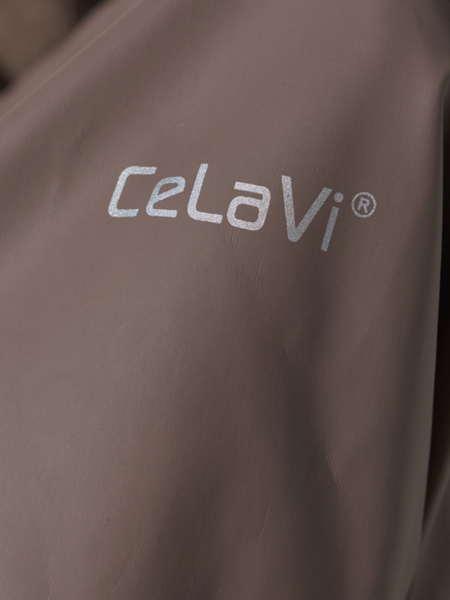 CeLaVi Regndragt med Fleece Coffee Quartz - Billede 5