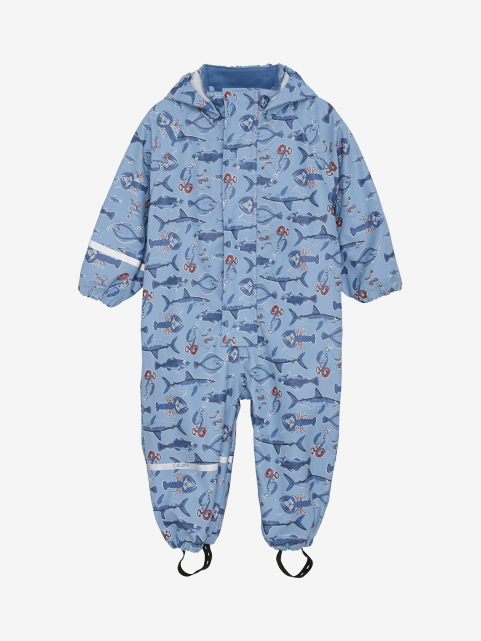CeLaVi Regndragt Suit AOP Federal Blue
