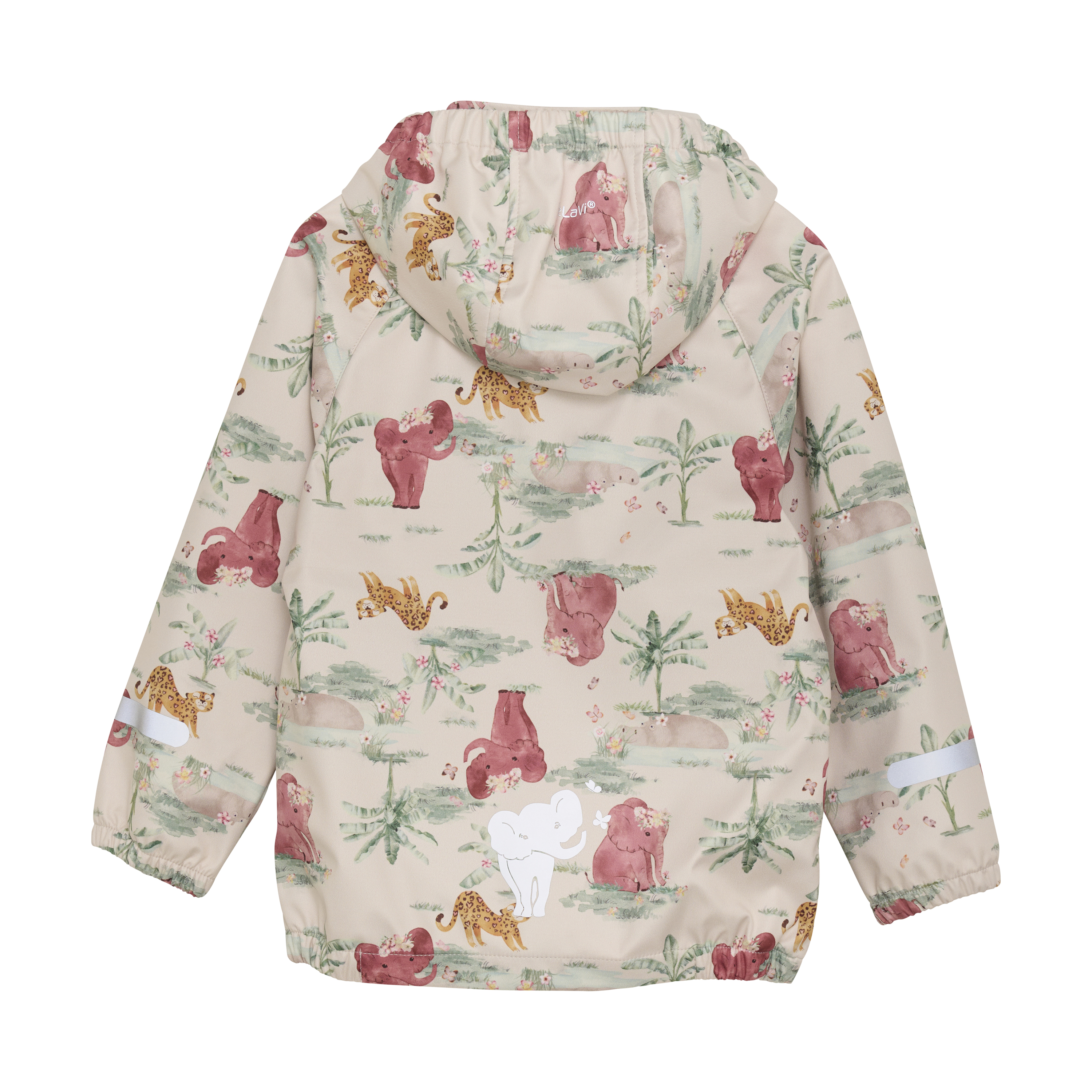 CeLaVi Softshell Jakke AOP Brandied Apricot - Billede 2