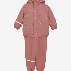 CeLaVi Regnsæt Mini med Fleece Brick Dust