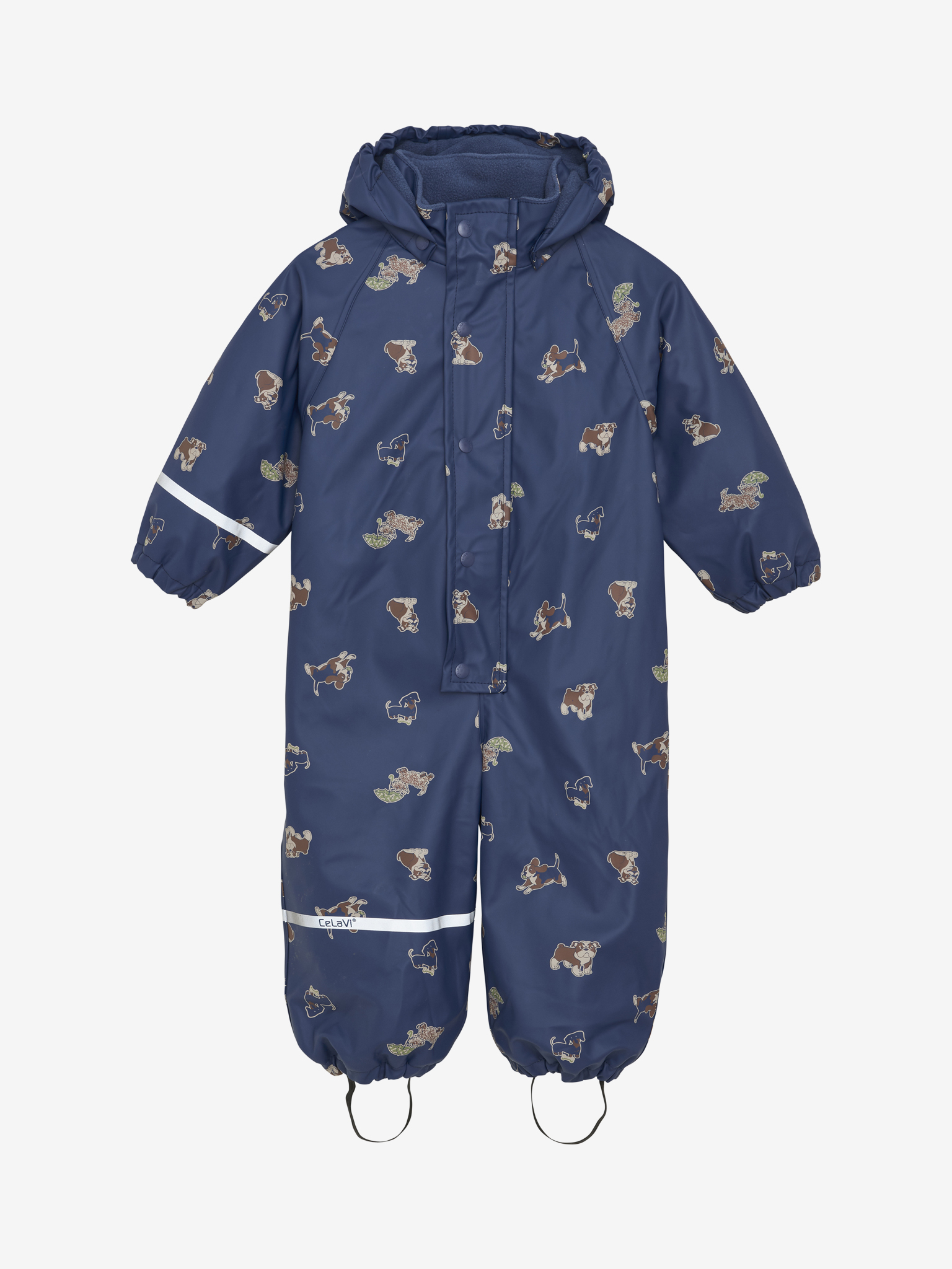 CeLaVi Regndragt Baby Fleece AOP Oceania