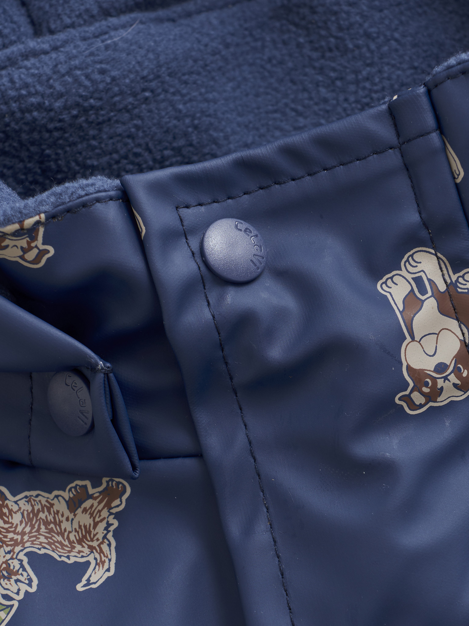 CeLaVi Regndragt Baby Fleece AOP Oceania - Billede 3