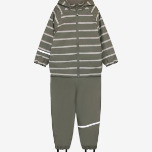 CeLaVi Regntøj AOP Fleece Mulled Basil