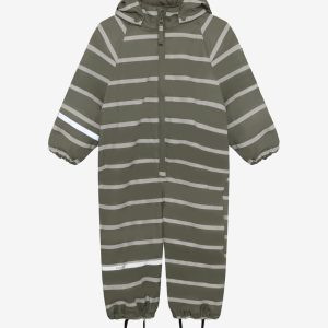 CeLaVi Regndragt AOP Fleece Mulled Basil