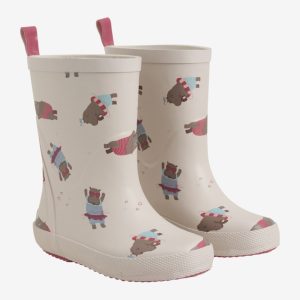 CeLaVi Gummistøvler Wellies AOP Warm Taupe