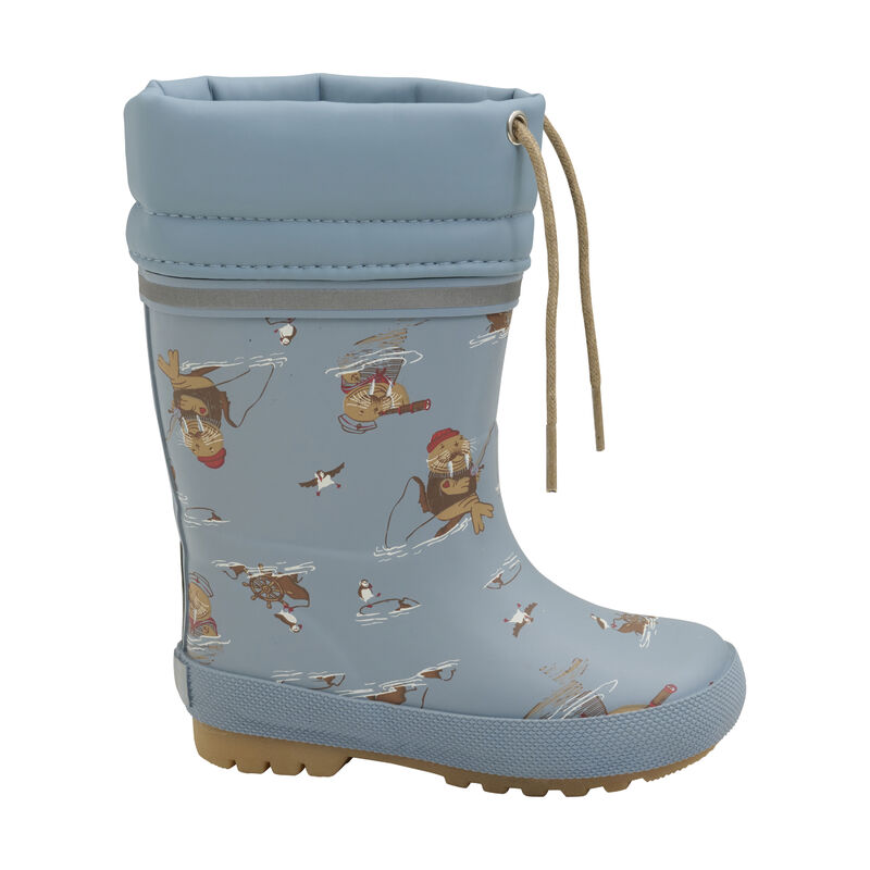 CeLaVi Termogummistøvler Thermal Wellies AOP Smoke Blue - Billede 2