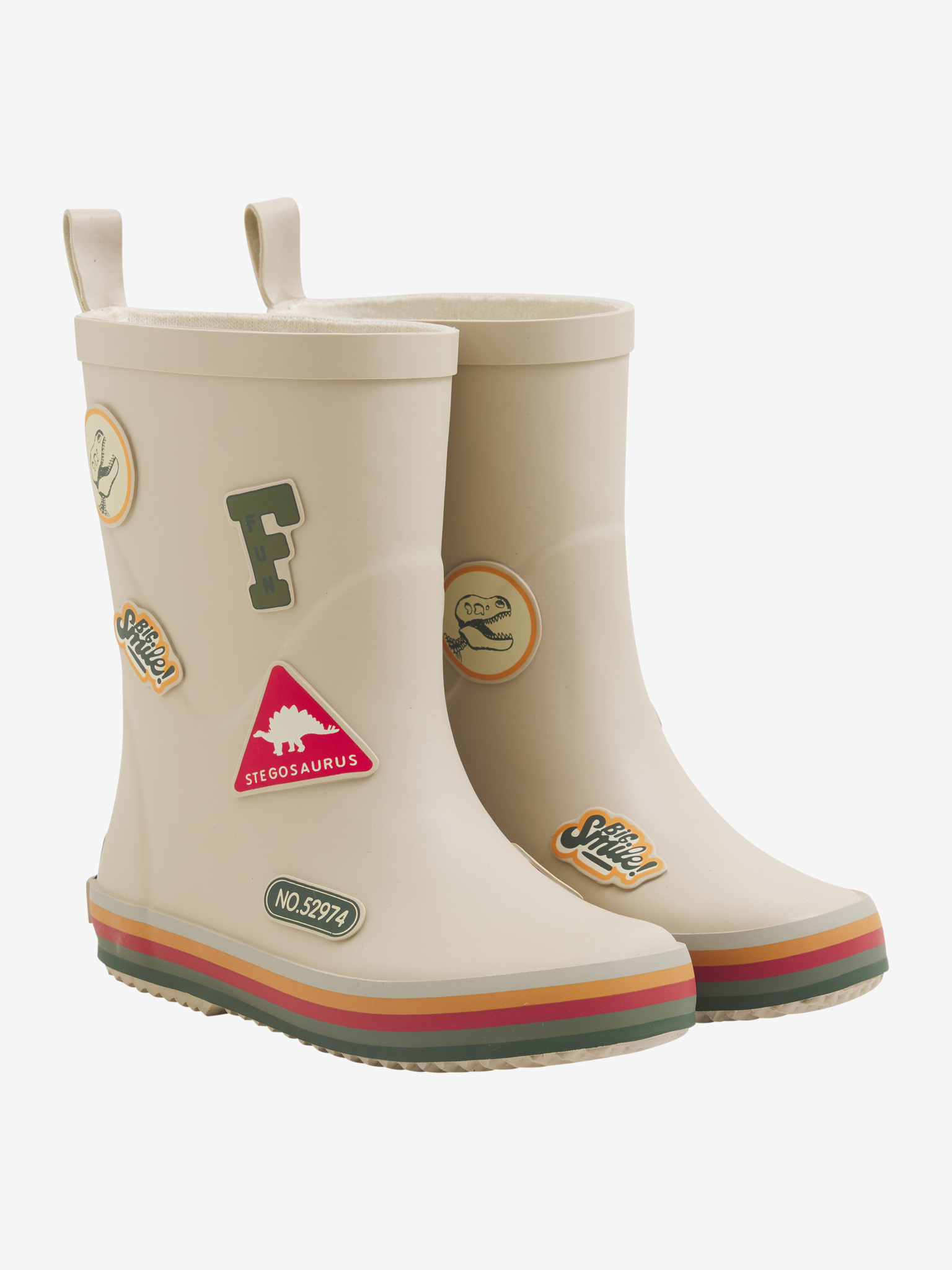 CeLaVi Gummistøvler Wellies w. badges Mulled Basil
