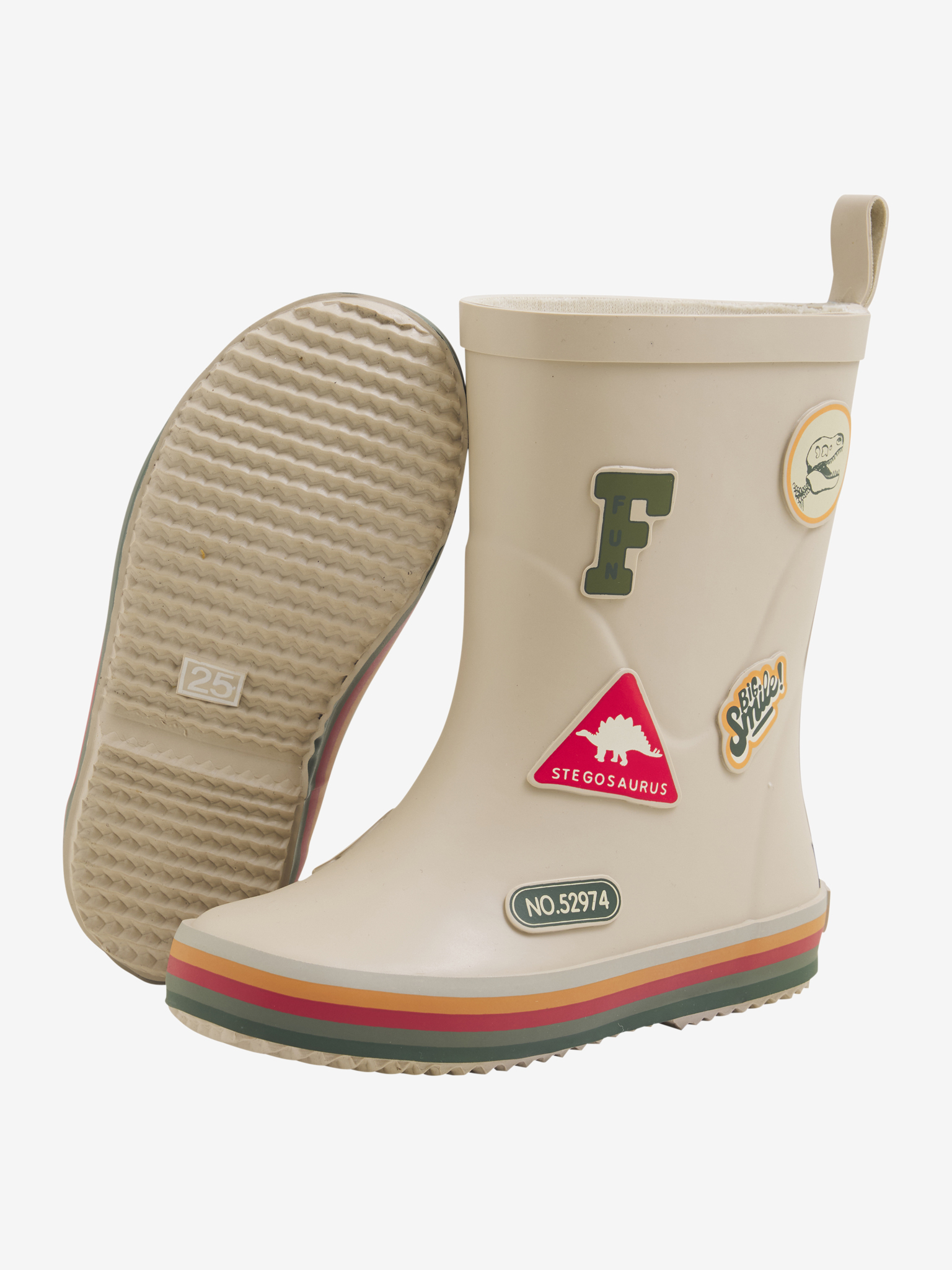 CeLaVi Gummistøvler Wellies w. badges Mulled Basil - Billede 3