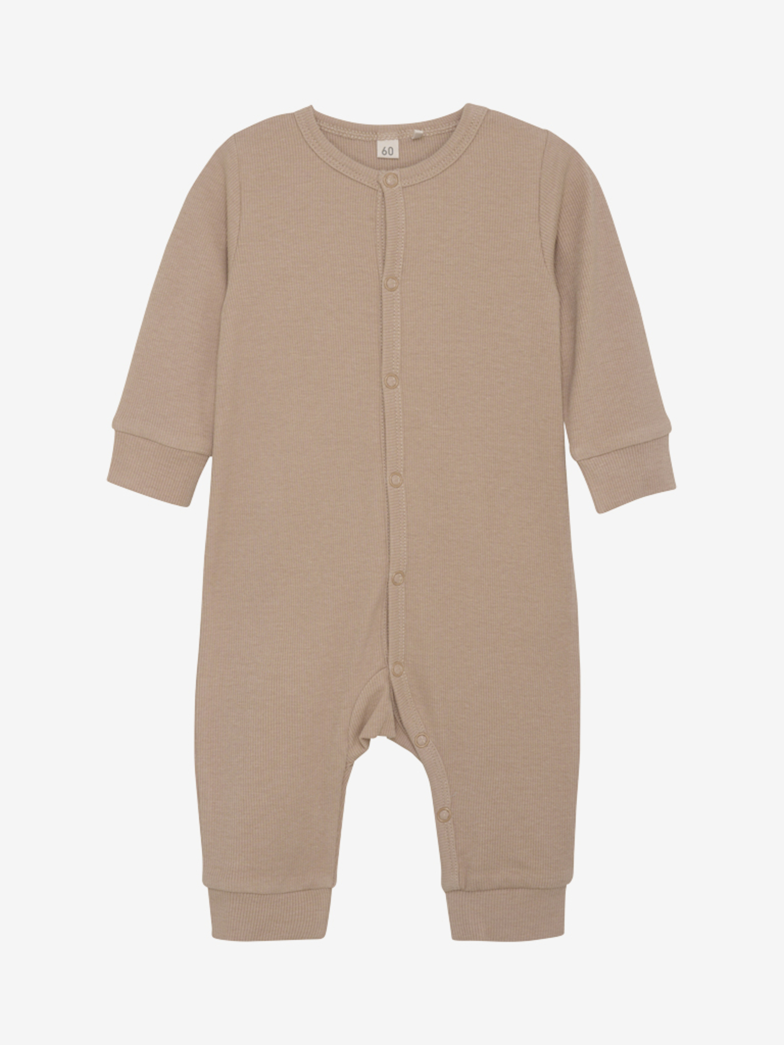 CeLaVi Heldragt LS Jumpsuit Solid Warm Taupe