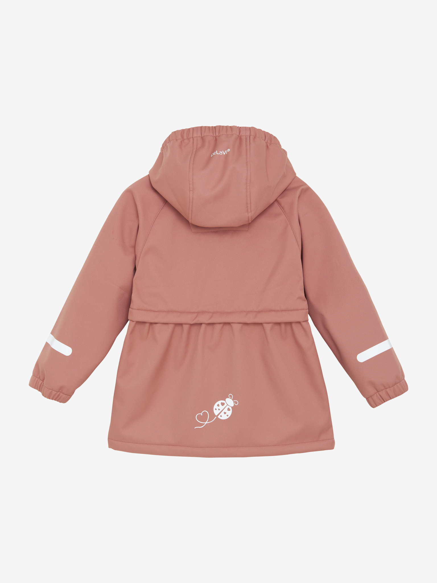 CeLaVi Softshell Jakke Solid Brick Dust - Billede 2