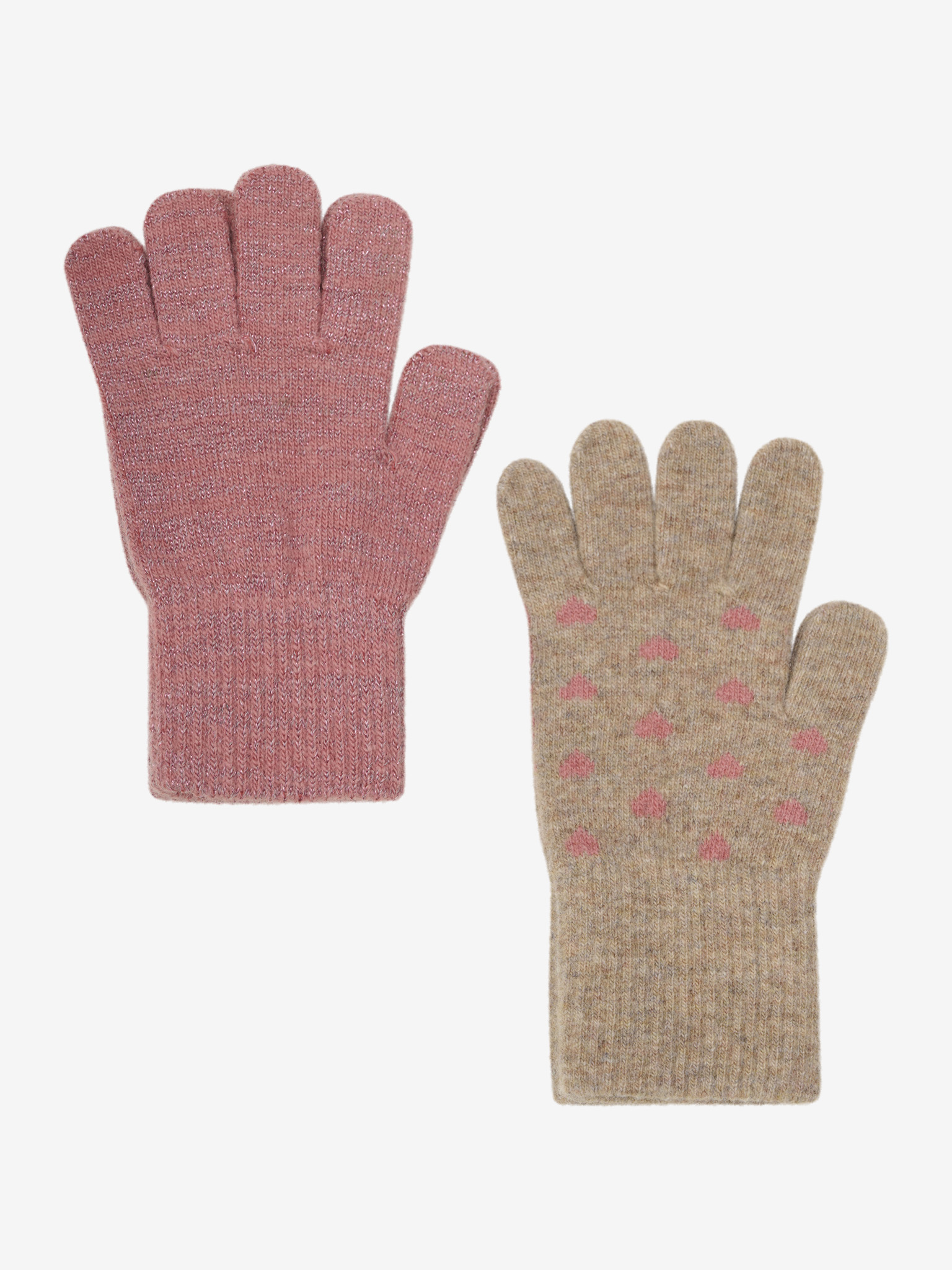 CeLaVi Vanter Uld 2-pak Magic Gloves Brick Dust