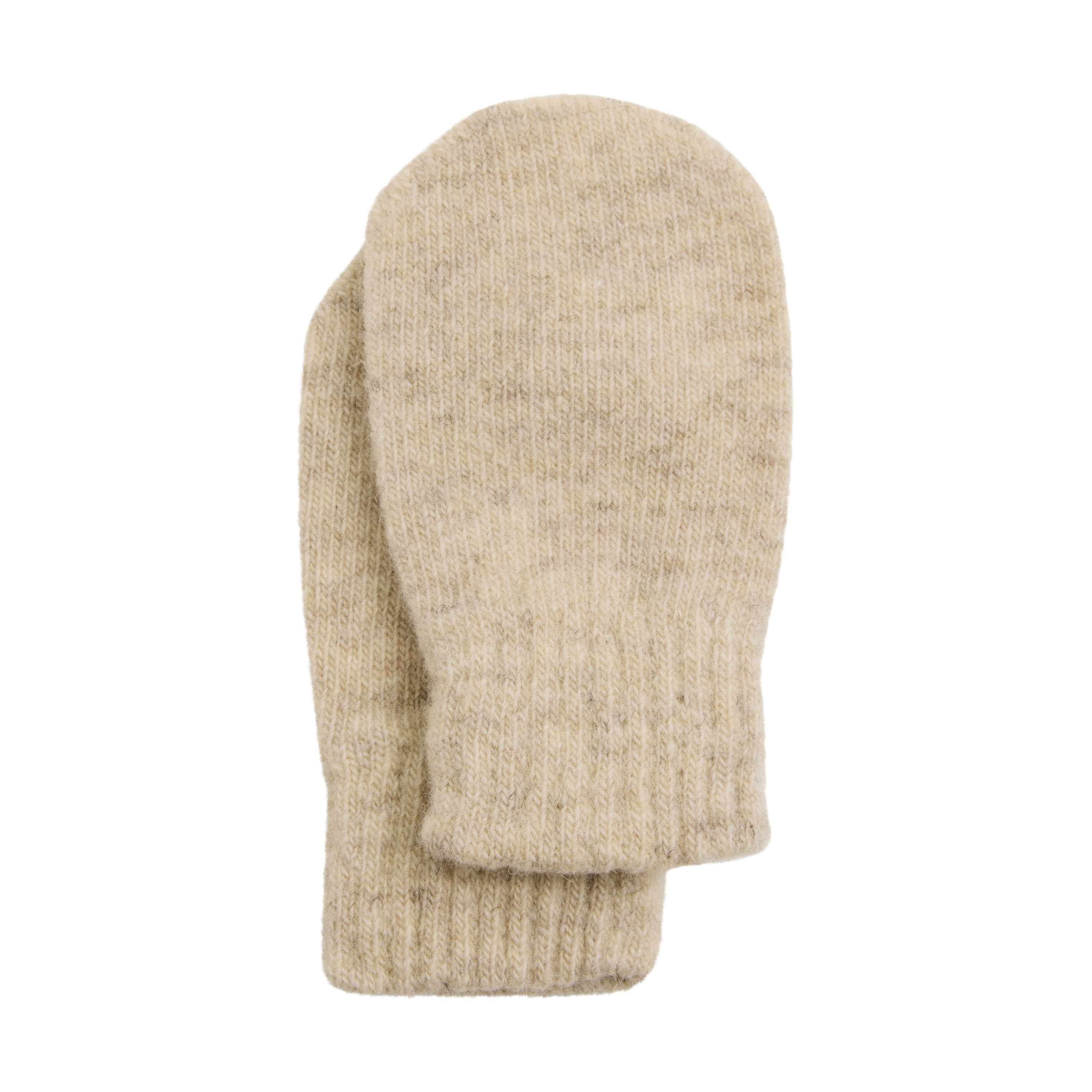 CeLaVi Luffer Uld 2-pak Magic Mittens uden tommelfinger White Pepper - Billede 2