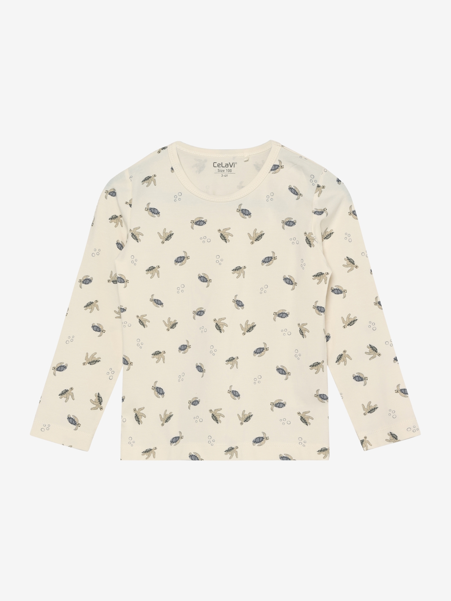 CeLaVi Nattøj Mini LS Pyjamas Sæt turbulence - Billede 3