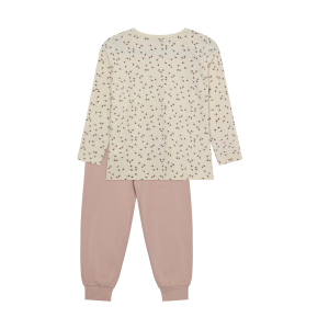 CeLaVi Nattøj Mini LS Pyjamas Sæt Shadow Gray
