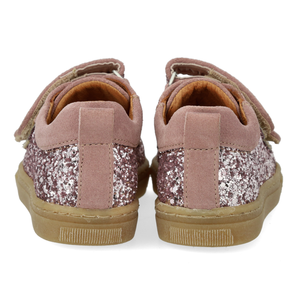 Angulus Sneaker Glitter Velcro Blossom Glitter - Billede 2