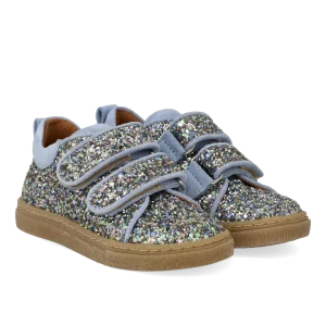 Angulus Sneaker Glitter Velcro Spring Multi Glitter
