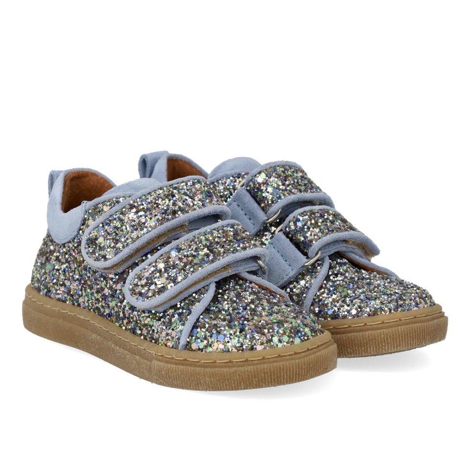 Angulus Sneaker Glitter Velcro Spring Multi Glitter