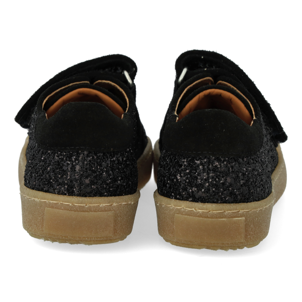 Angulus Sneaker Glitter Velcro Black - Billede 3