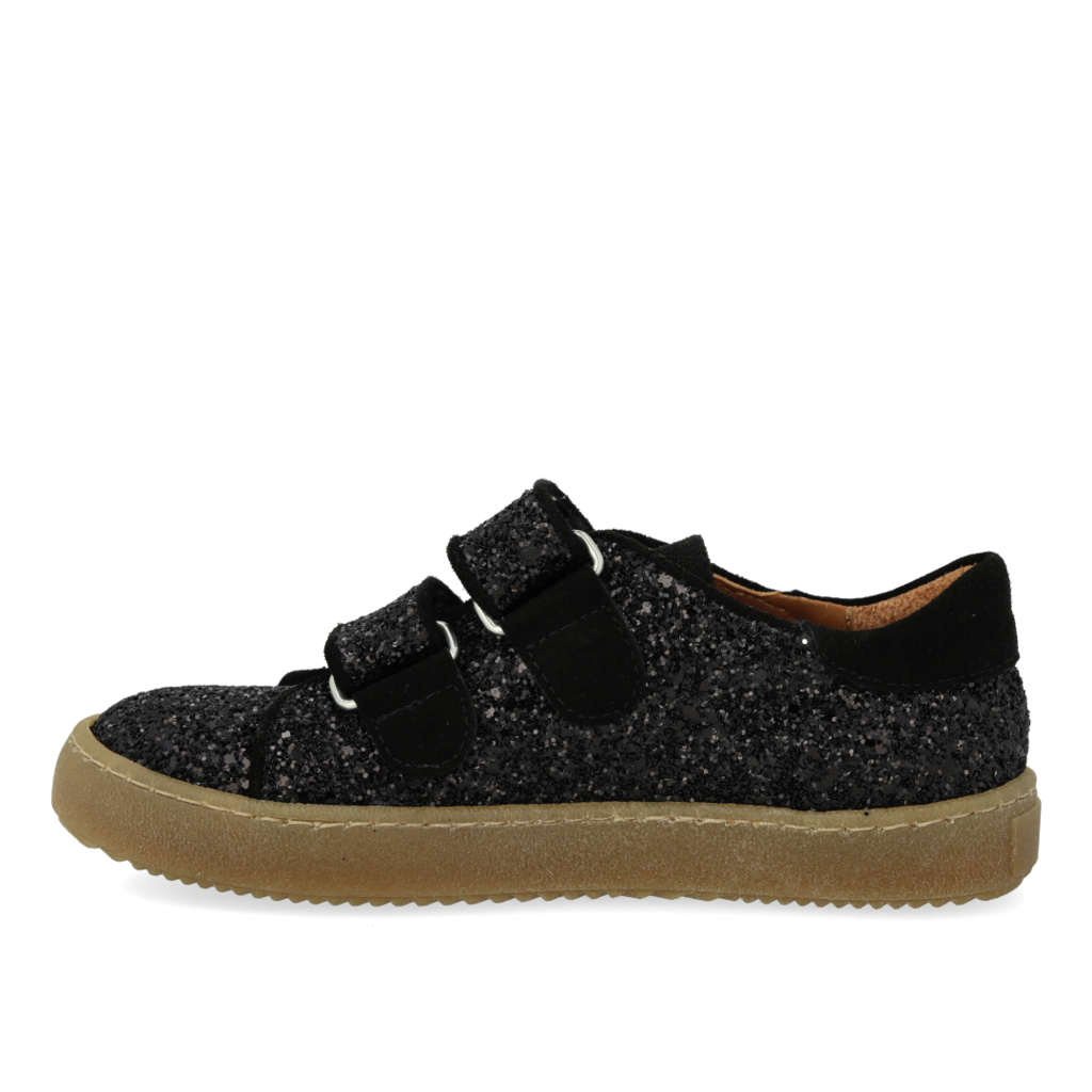 Angulus Sneaker Glitter Velcro Black - Billede 6