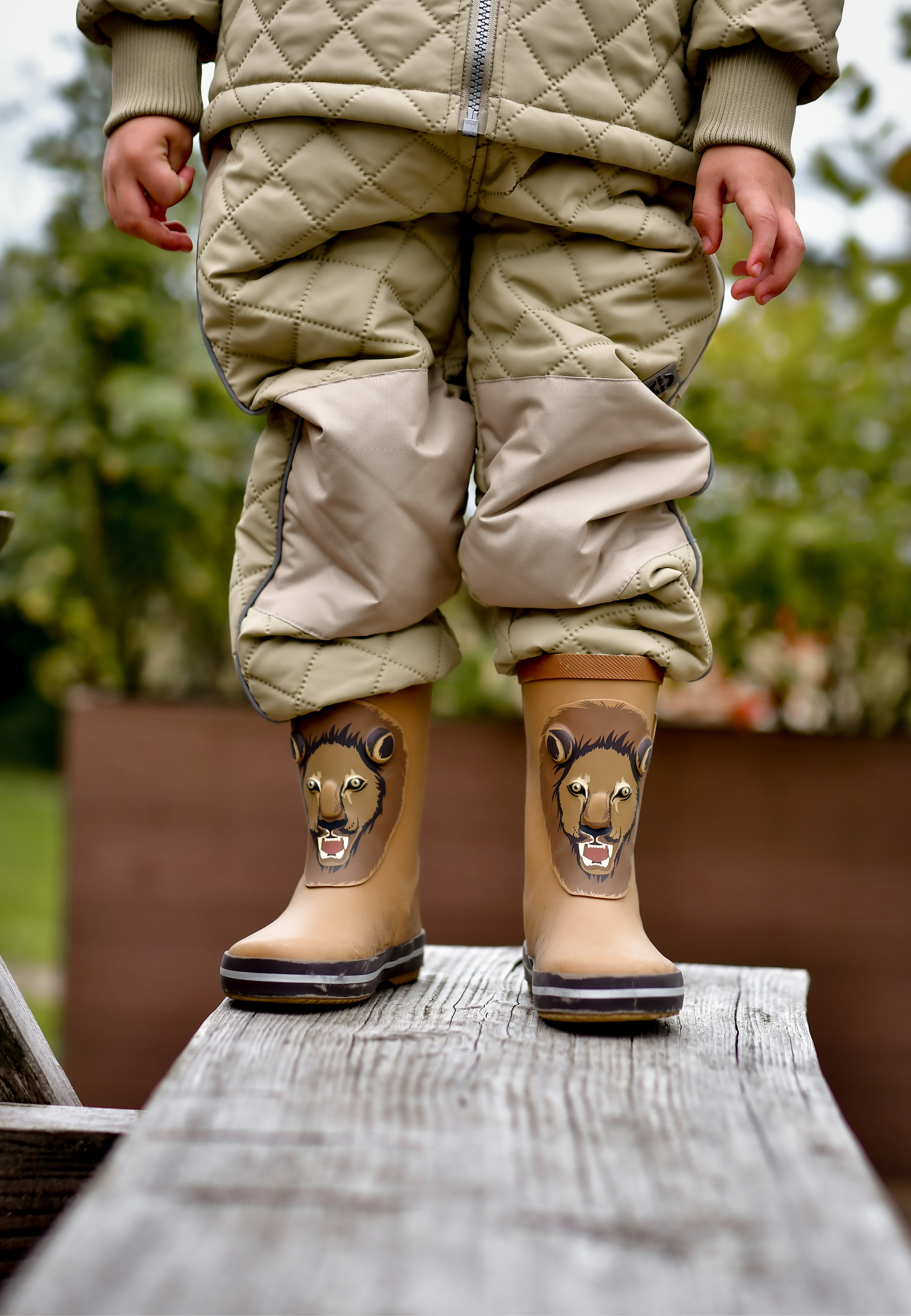 Mikk-Line Gummistøvler 3D Wellie Lion Dijon - Billede 3
