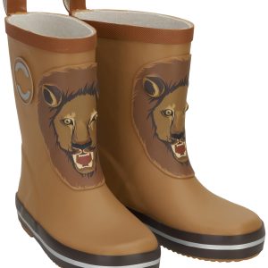 Mikk-Line Gummistøvler 3D Wellie Lion Dijon