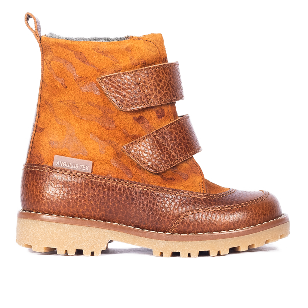 Angulus Vinterstøvle TEX med Uldfoer Cognac - Billede 2