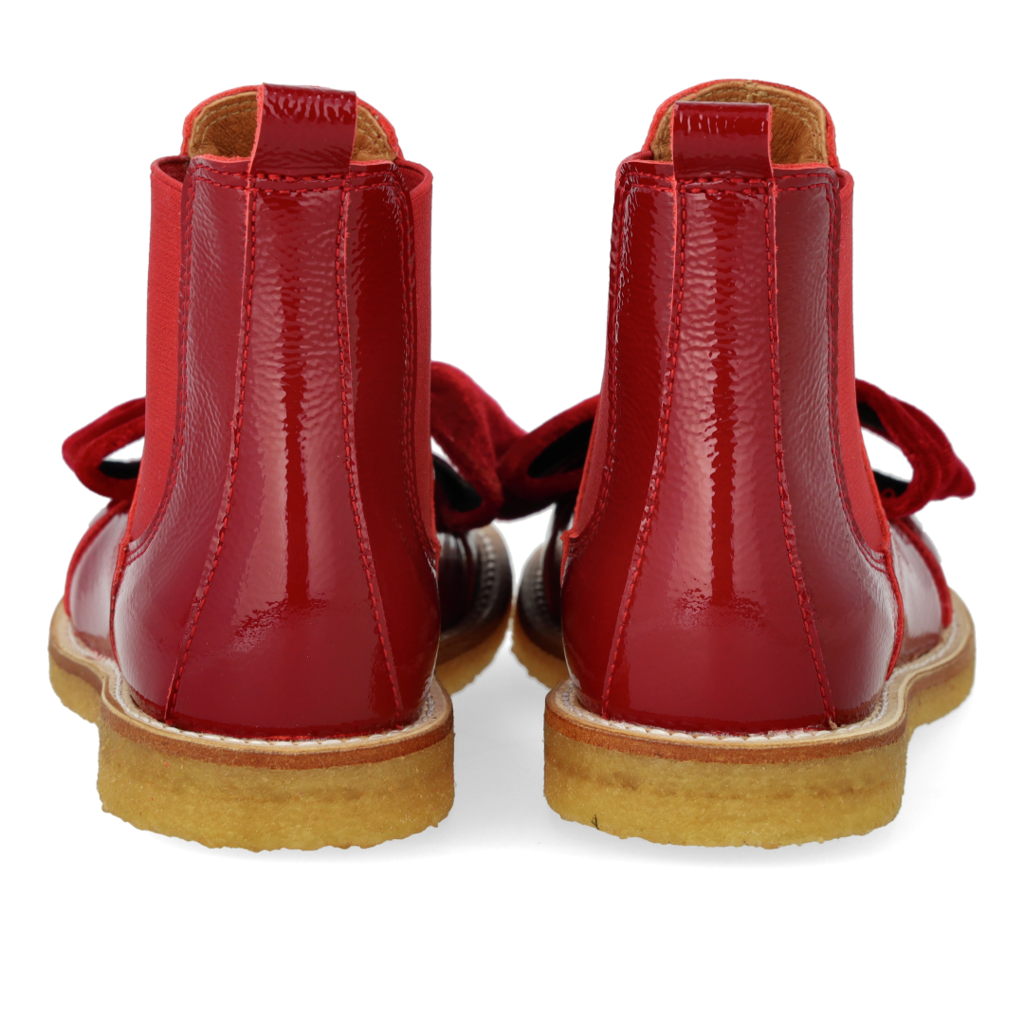 Angulus Chelsea Støvle m. sløjfe Cranberry - Billede 2