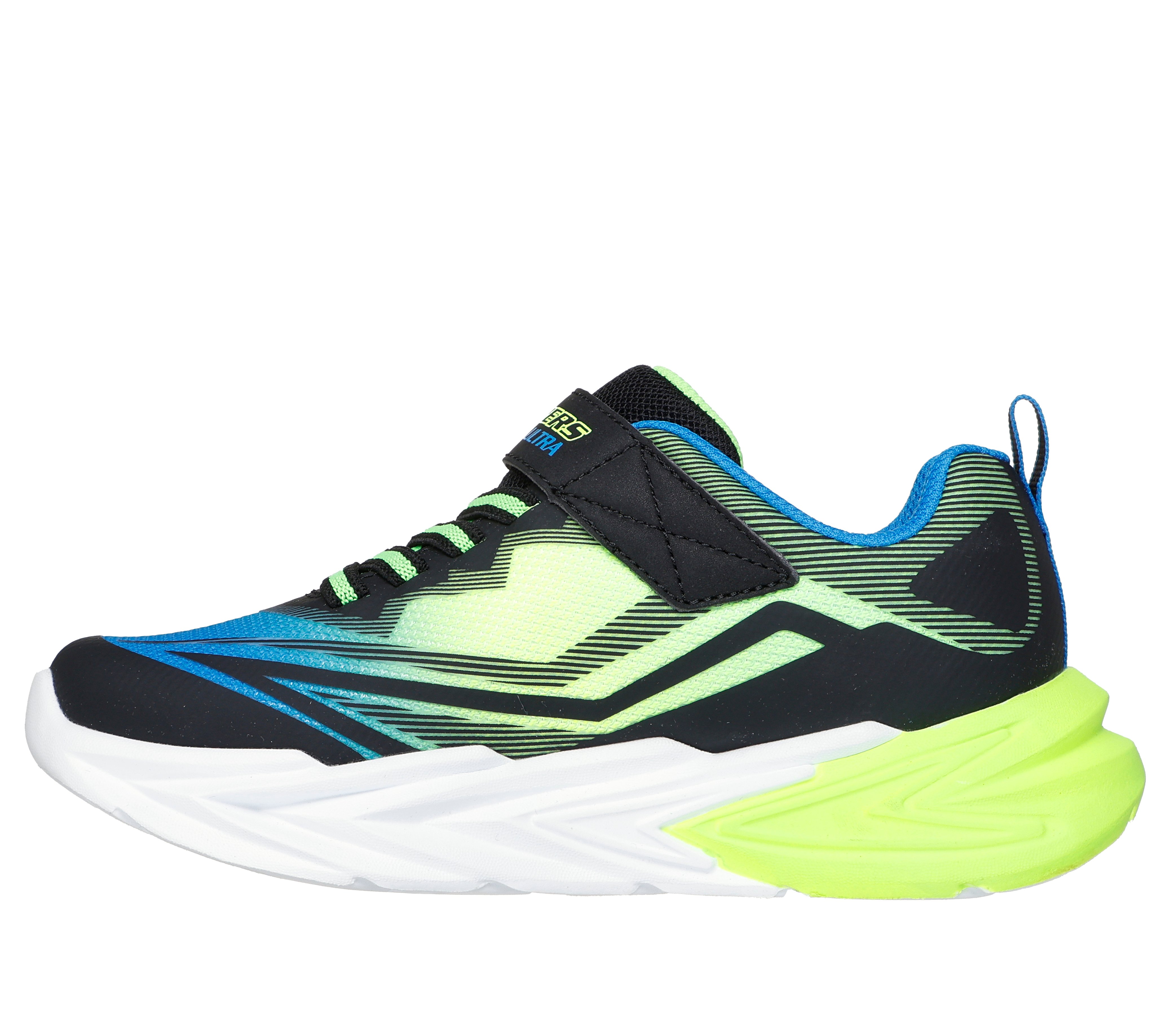 Skechers S-Lights Flex-Glow Ultra Black - Billede 7