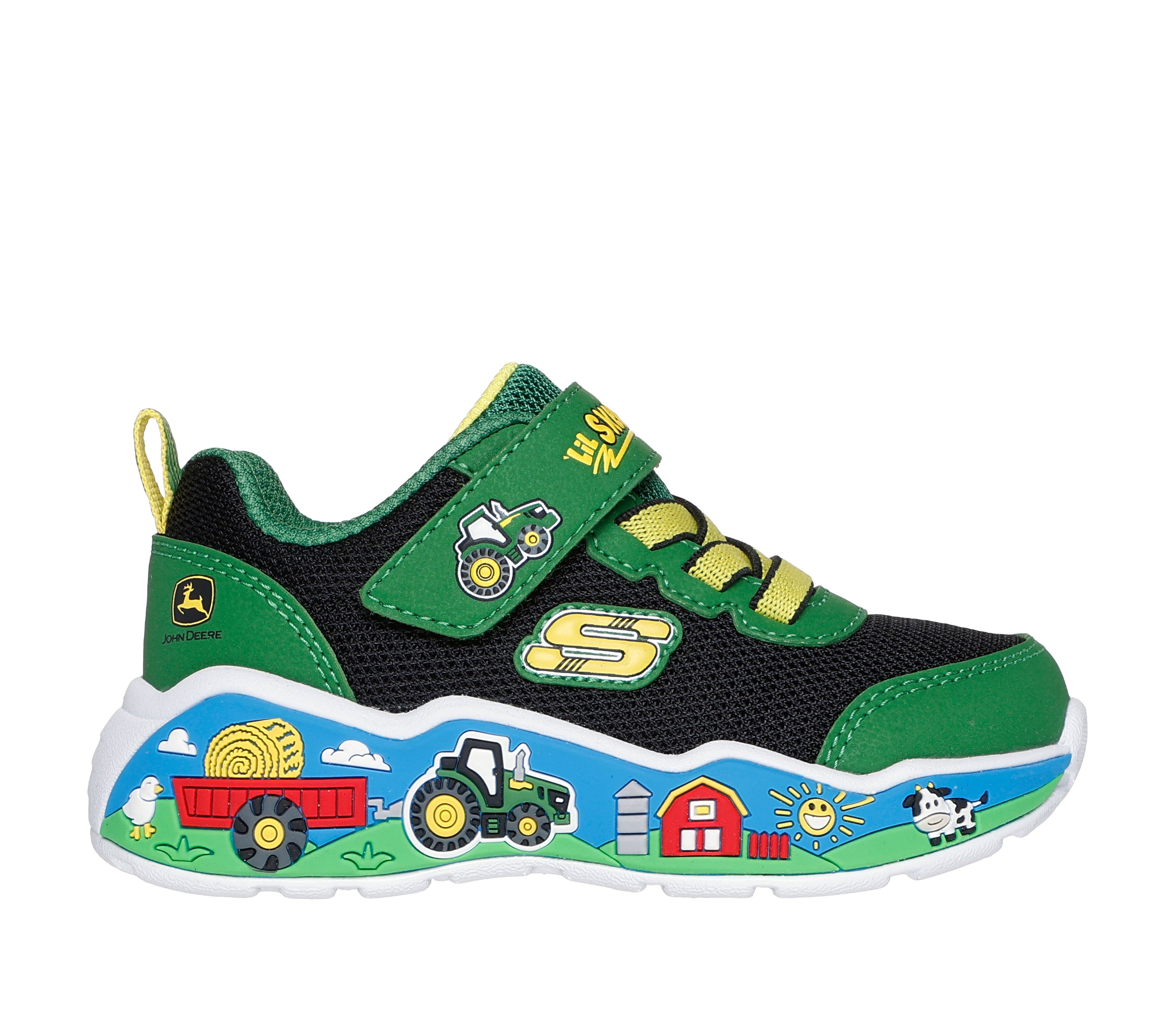 Skechers Sneakers N John Deere Play Scene Barn-Squad Buddies - Billede 2