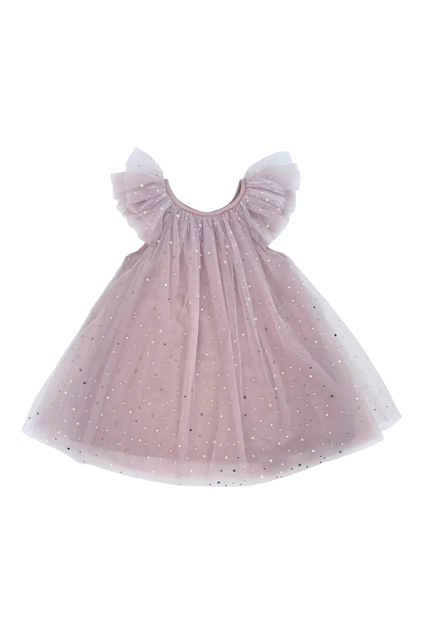 Dolly Kjole Stars & Moon Tulle Fairy Dusty Violet