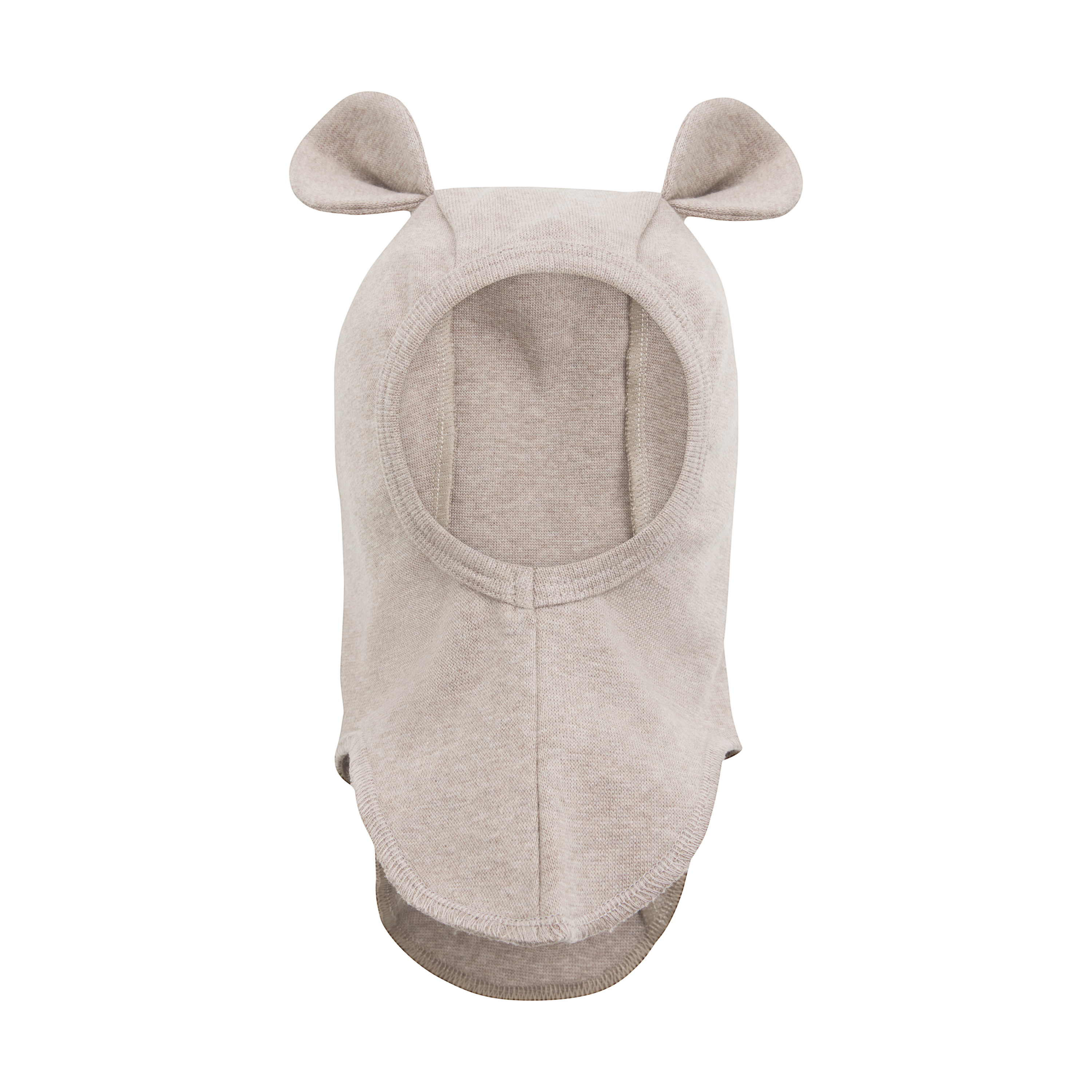 HUTTEliHUT Elefanthue Balaclava Cotton Rib Ears Camel Melange