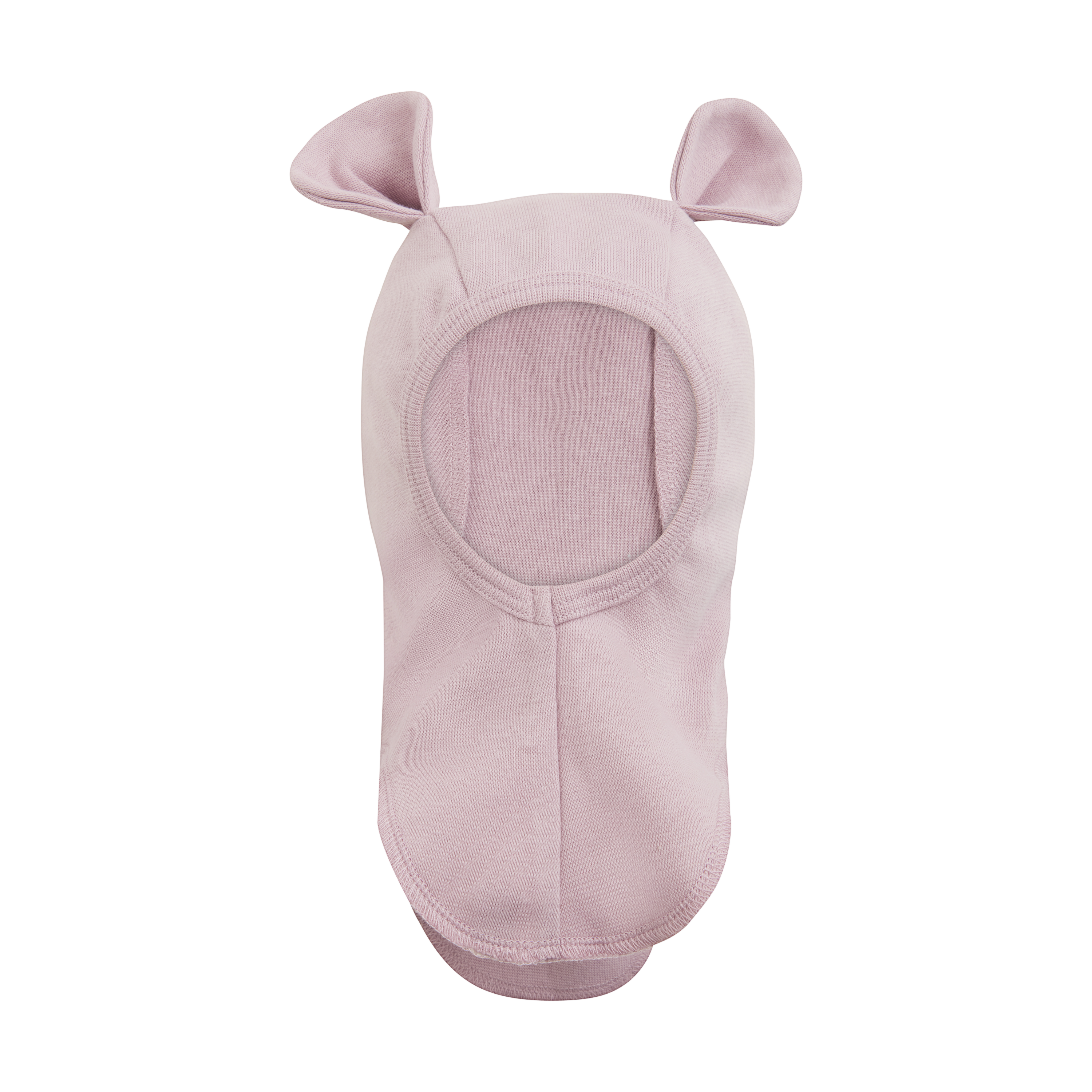 HUTTEliHUT Elefanthue Balaclava Cotton Rib Ears Deauville Mauve