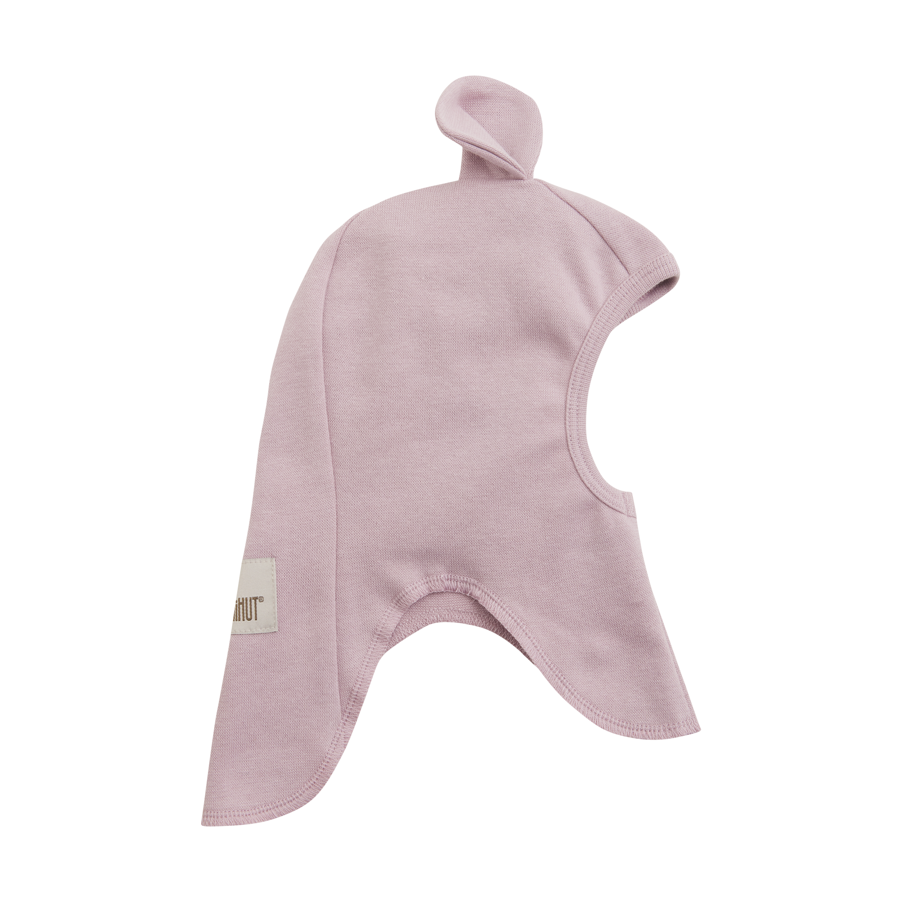HUTTEliHUT Elefanthue Balaclava Cotton Rib Ears Deauville Mauve - Billede 2