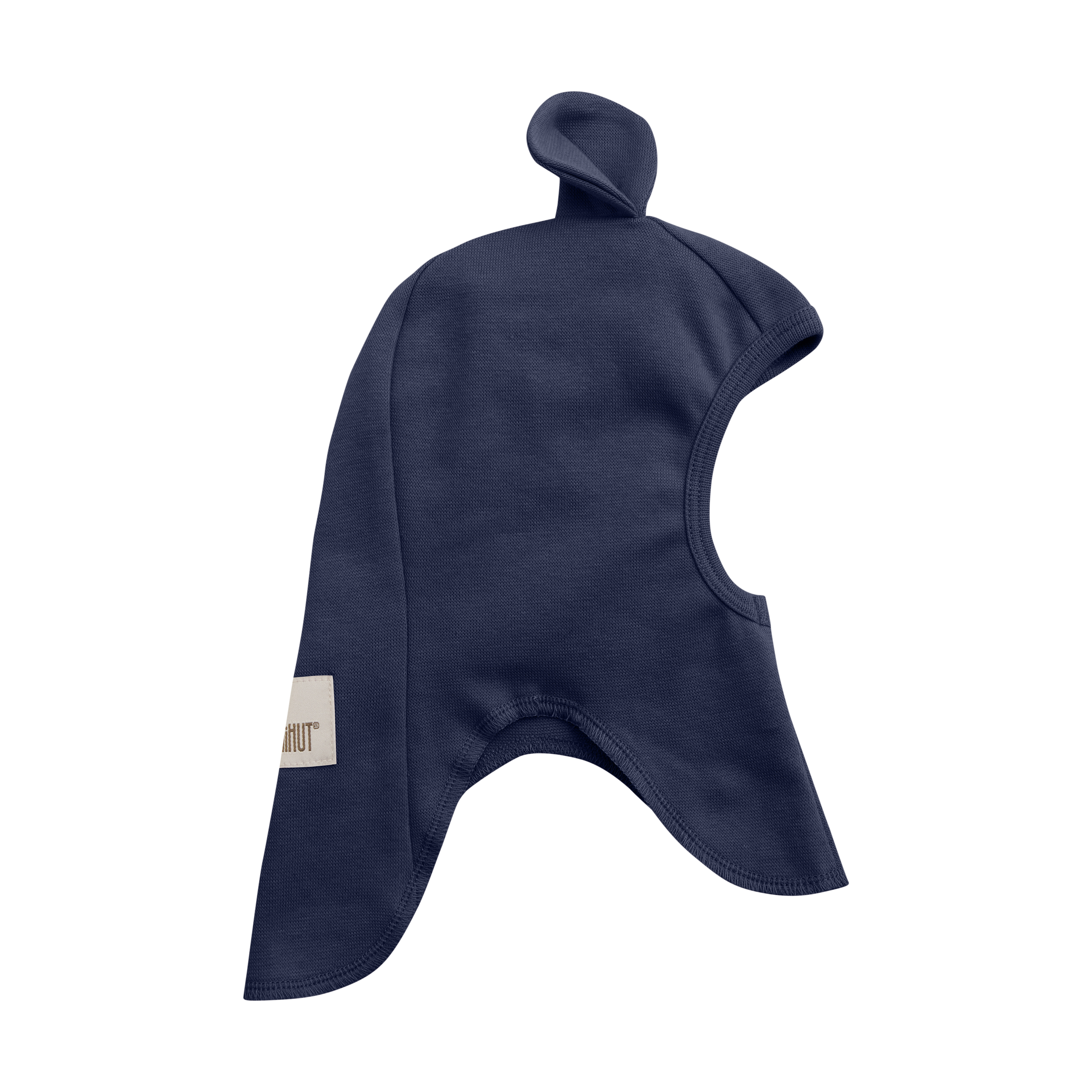 HUTTEliHUT Elefanthue Balaclava Cotton Rib Ears Navy Blazer - Billede 2